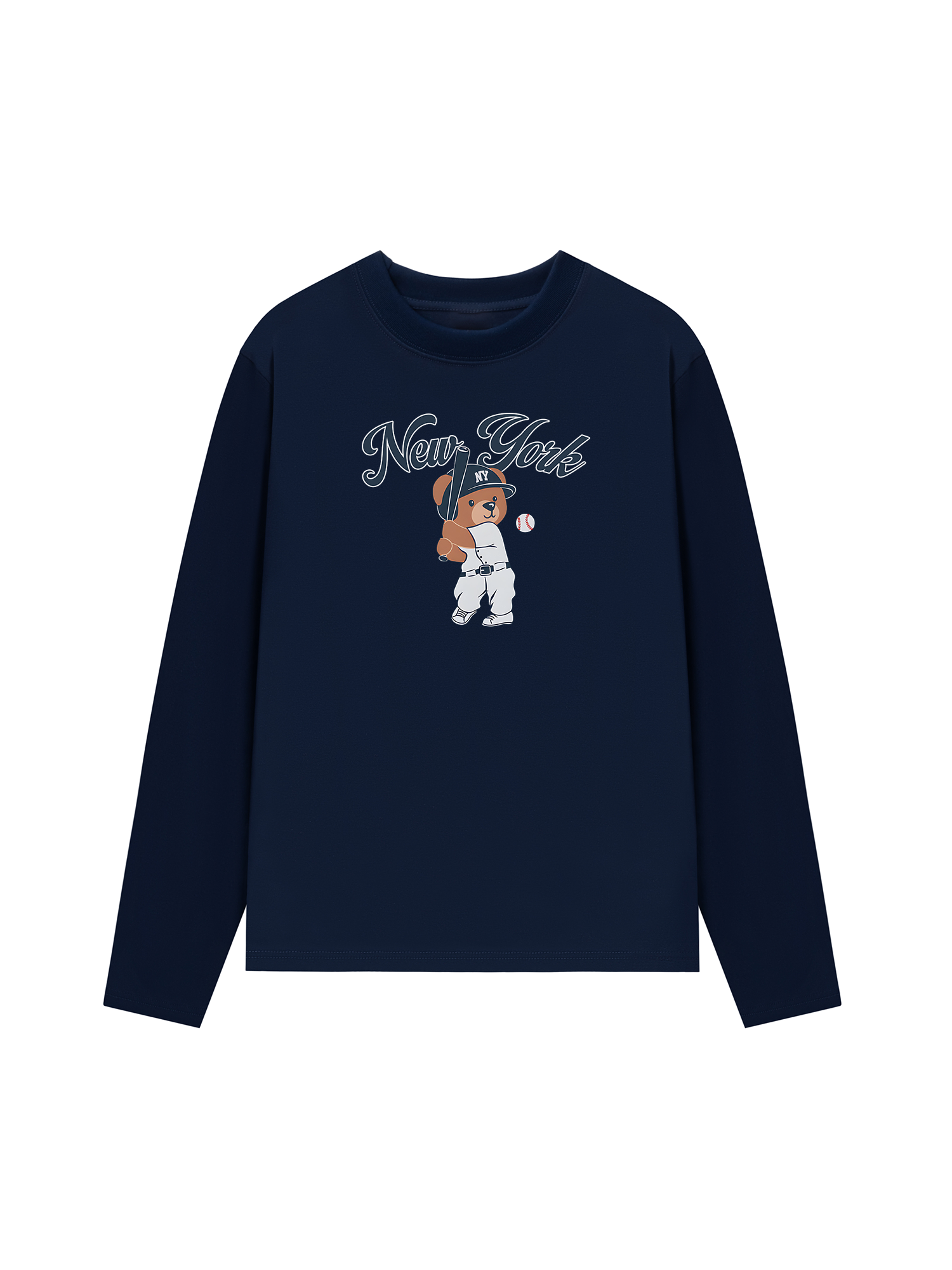 Áo Thun Dài Tay Baseball Bear