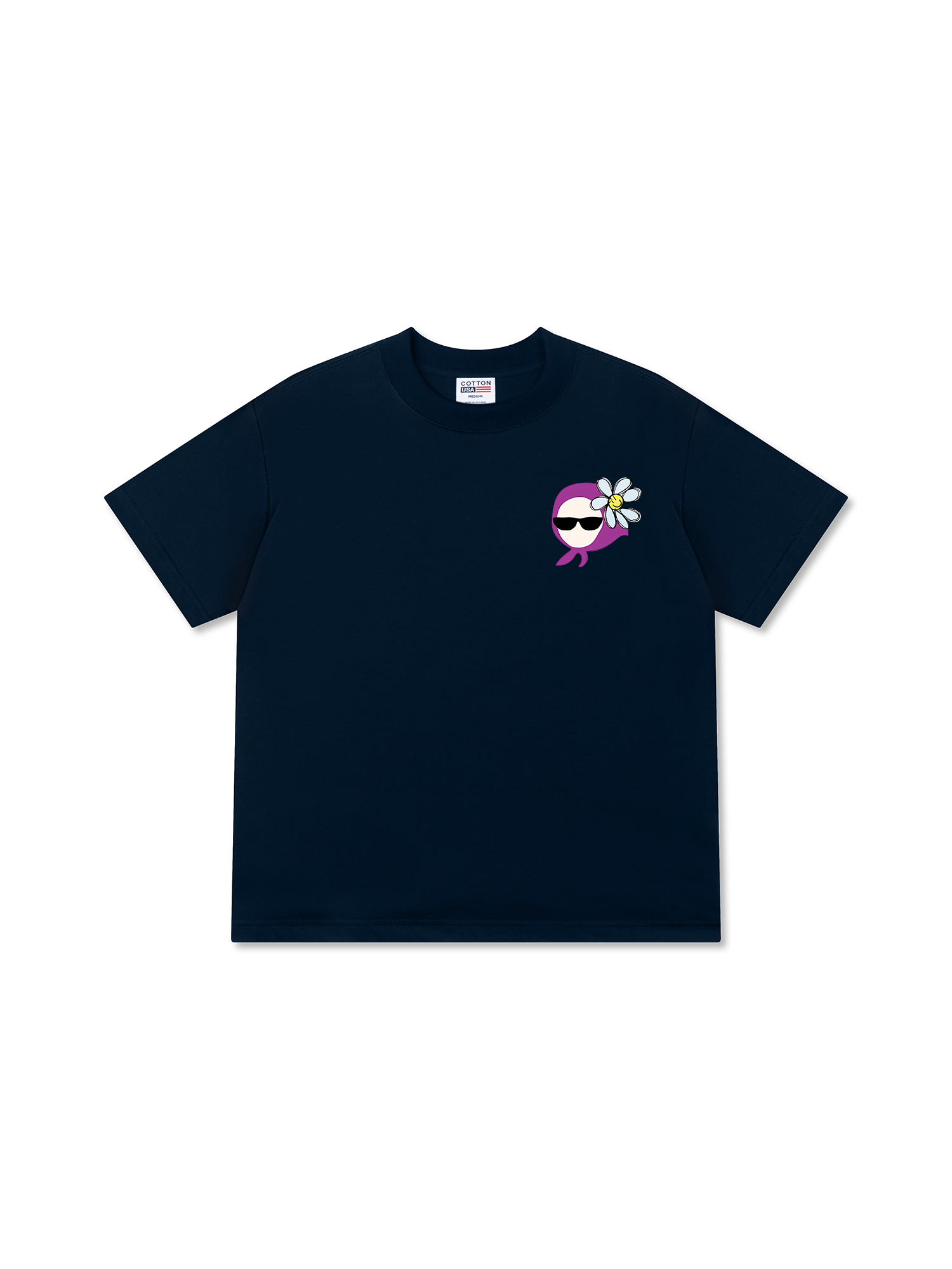 Áo Thun Relaxed Fit Idol G-Dragon Flower Peace Shirt
