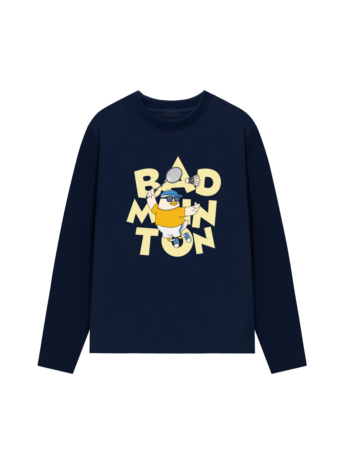 Áo Thun Dài Tay Badminton Duck