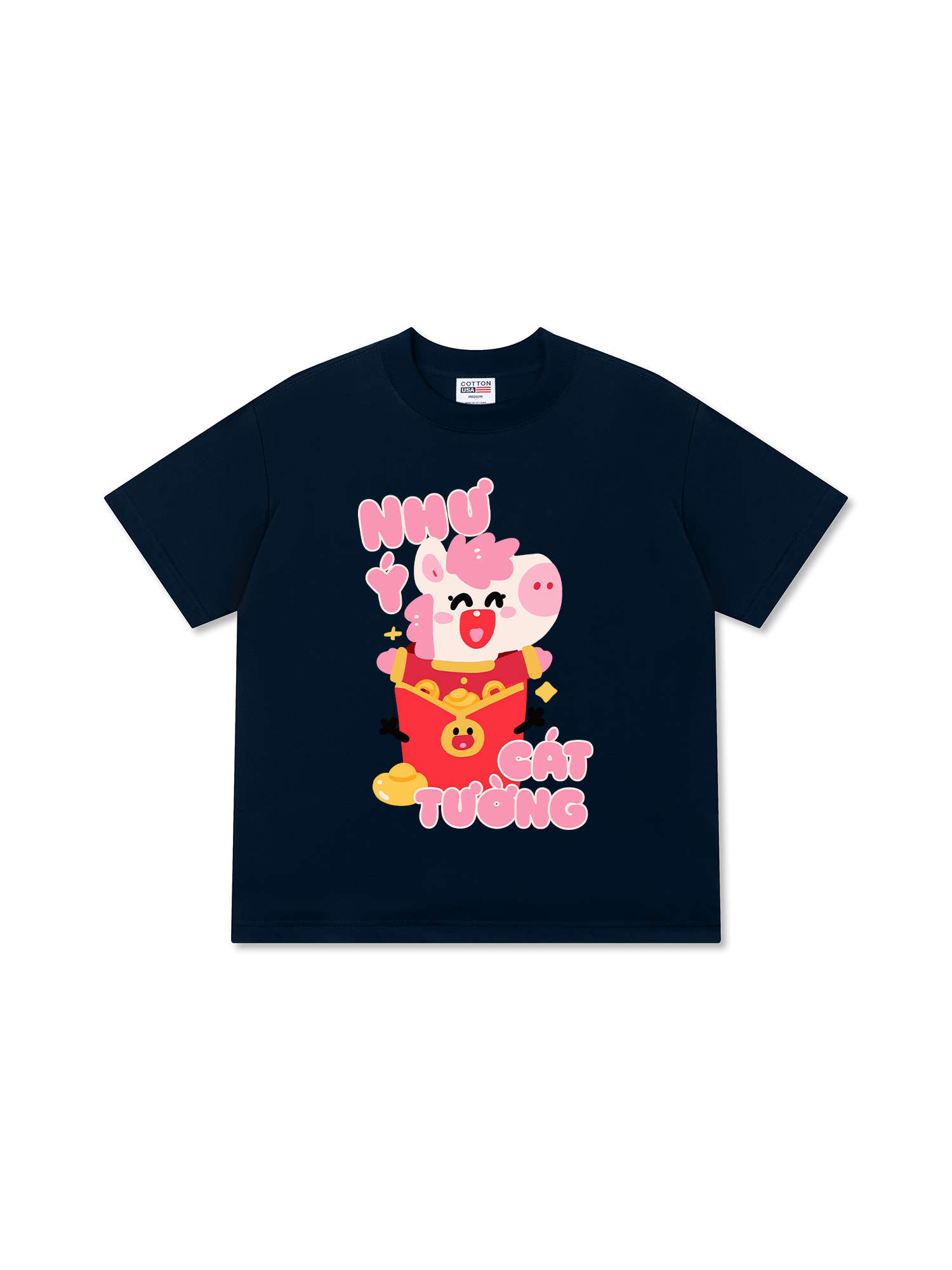 Áo Thun Relaxed Fit Như Ý Cát Tường