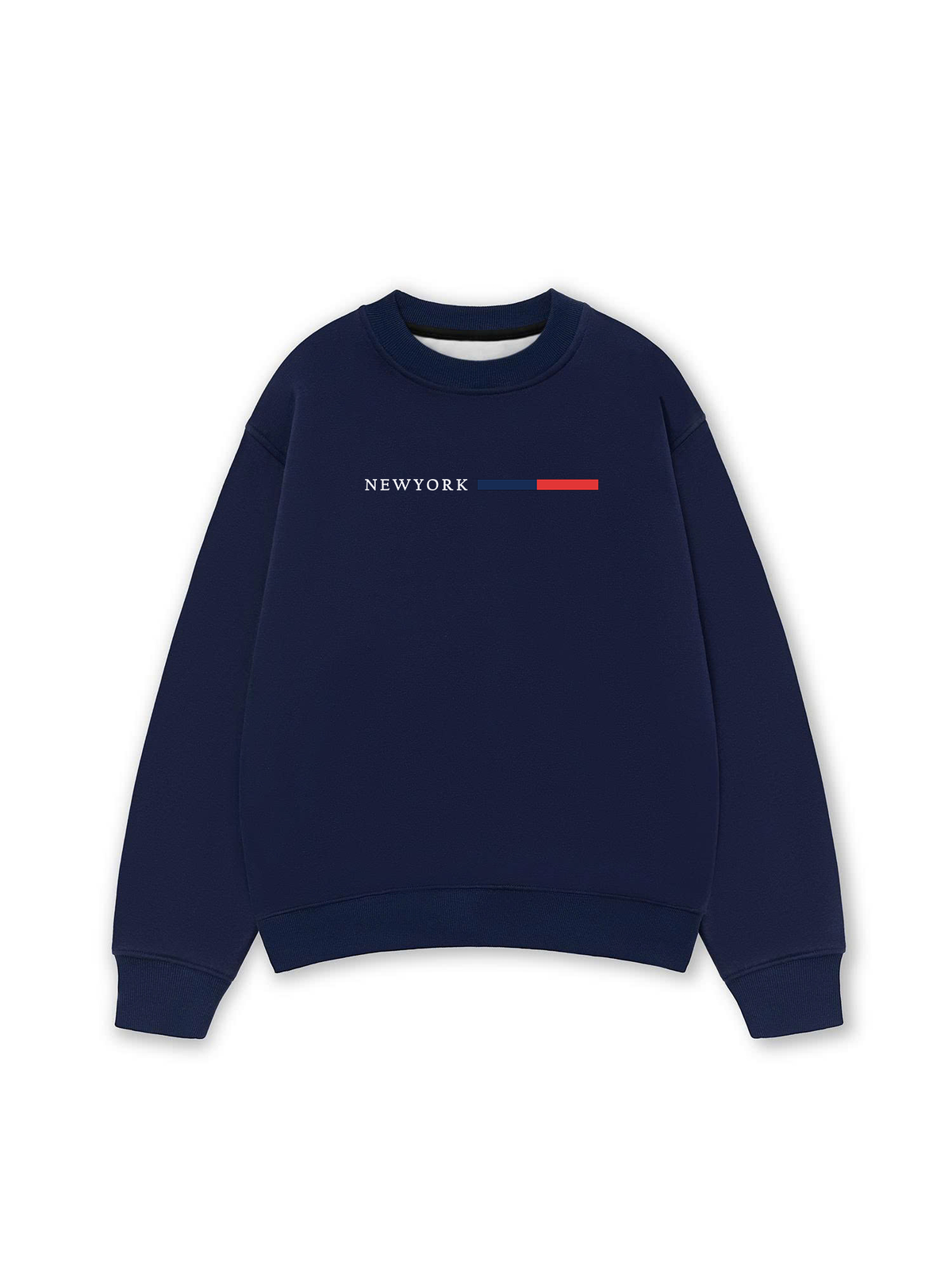 Áo Sweater Nỉ Hai Da City Paris Basic Logo