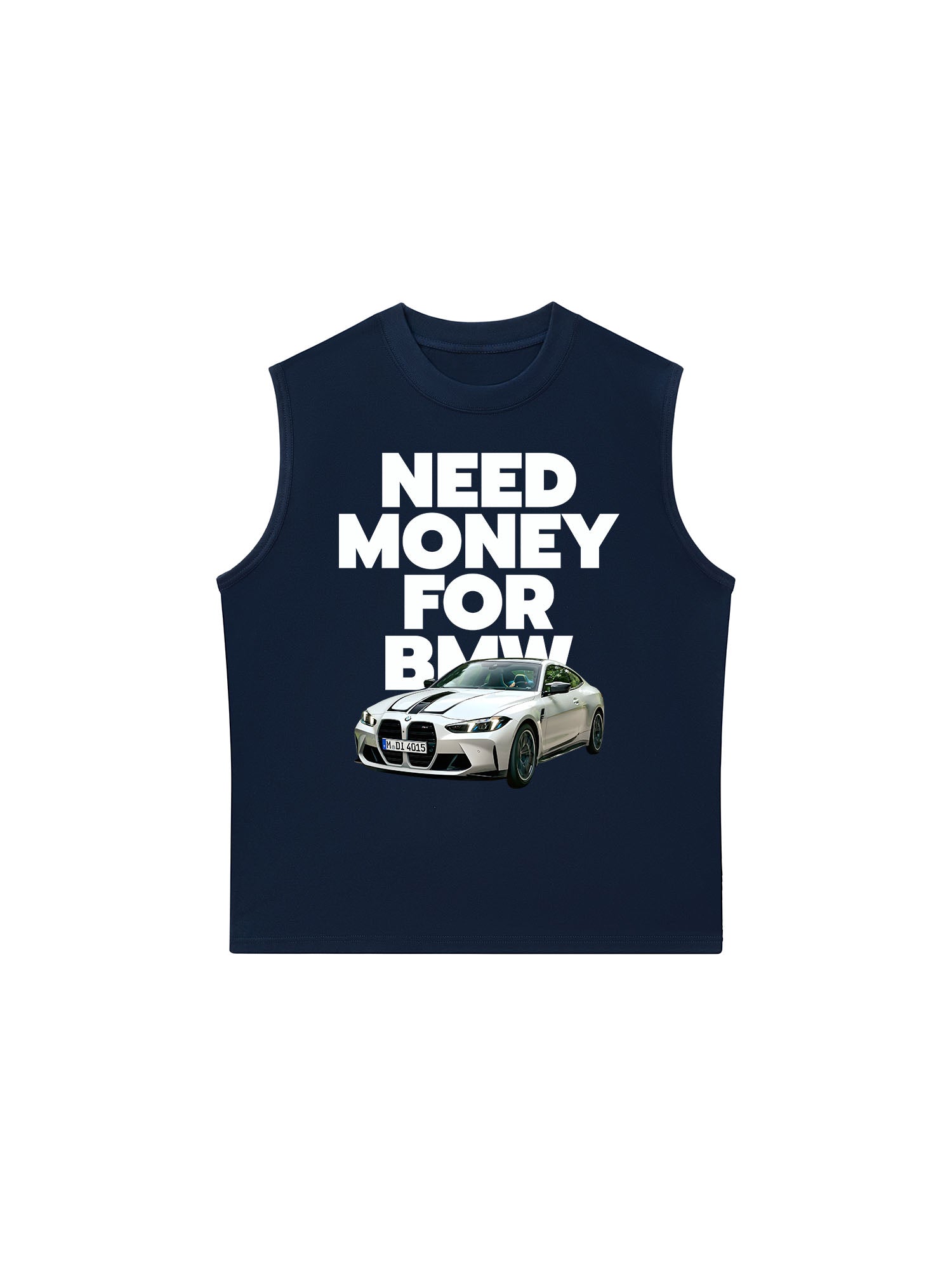 Áo Ba Lỗ Relaxed Fit BMW Need Money For