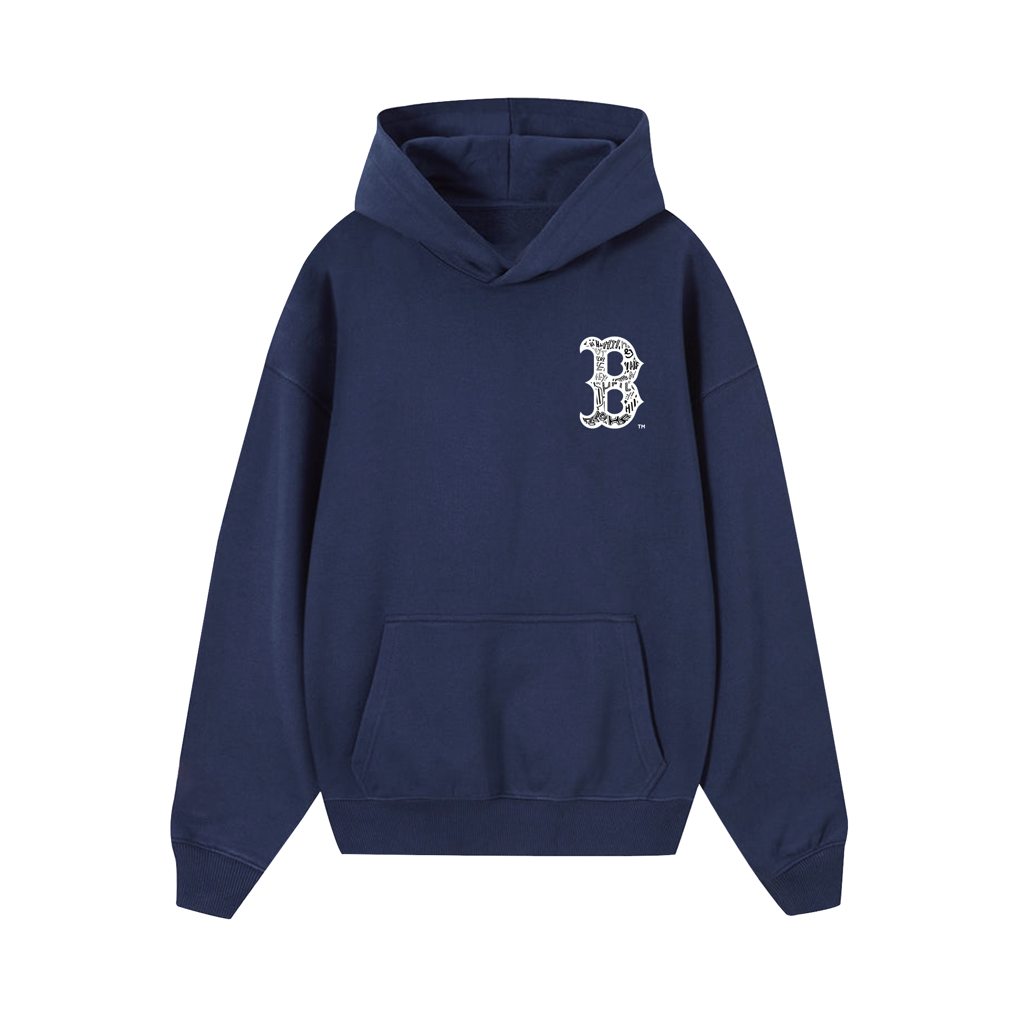 MLB Monogram Big Logo B Hoodie