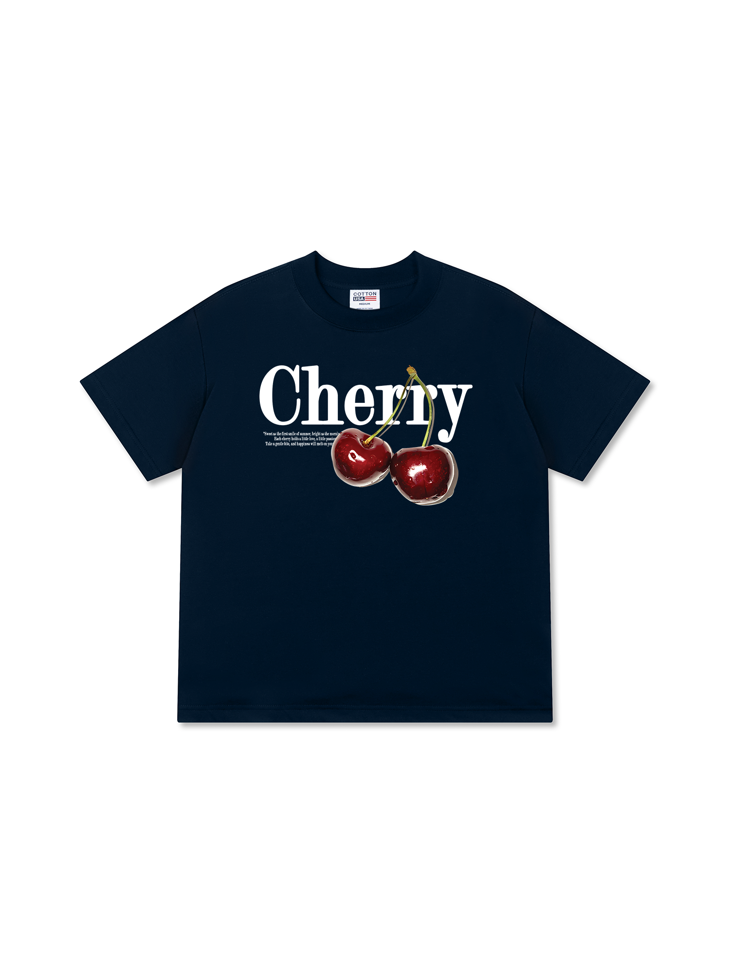 Áo Thun Relaxed Fit Cherry Fresh