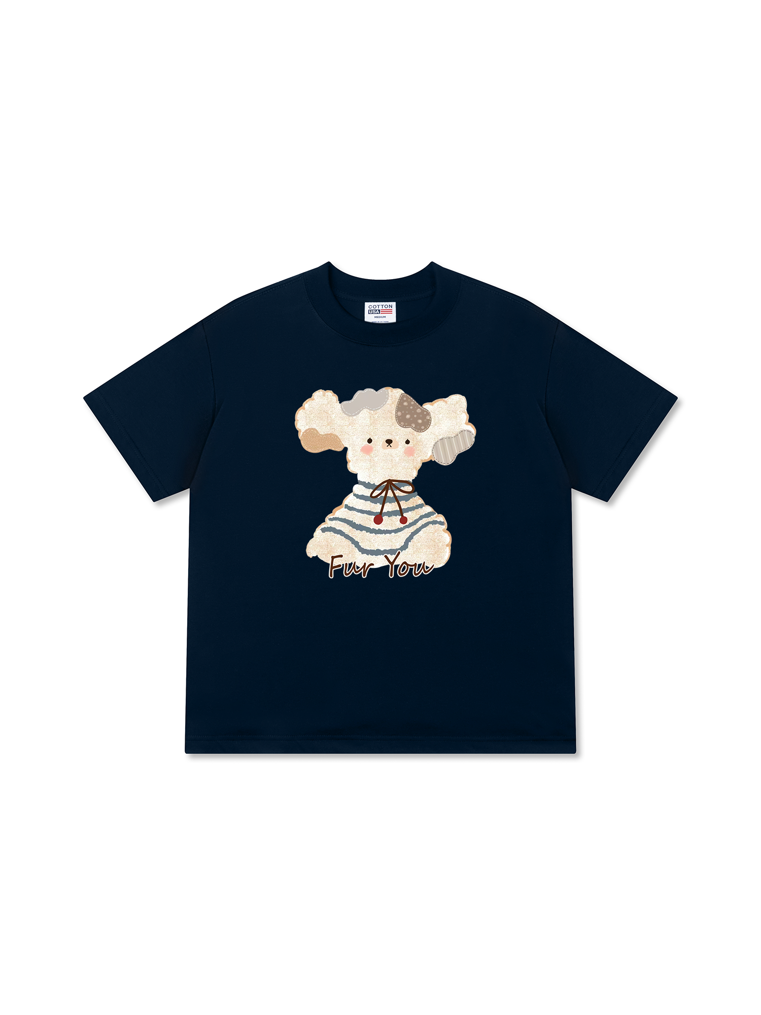 Áo Thun Relaxed Fit Soft Paw Fur You Puppy