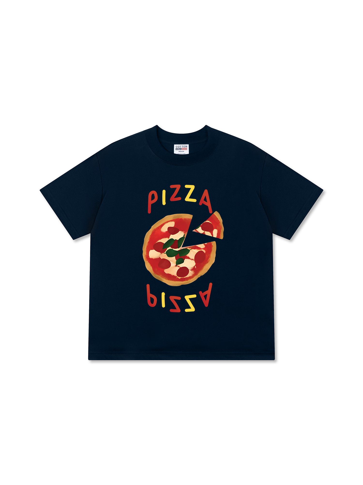 Áo Thun Relaxed Fit Yummy Mood Pizzapizza