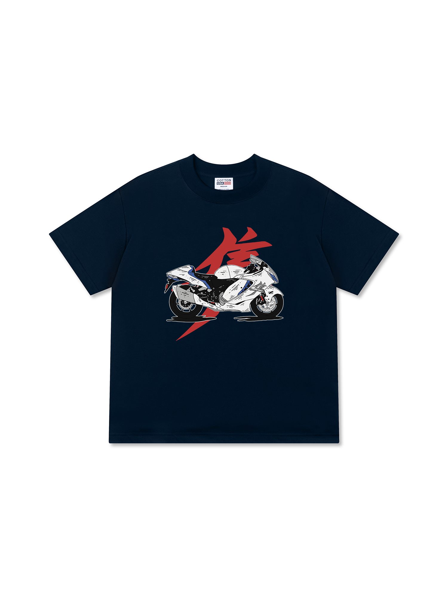 Áo Thun Relaxed Fit Suzuki Hayabusa Sky Hunter