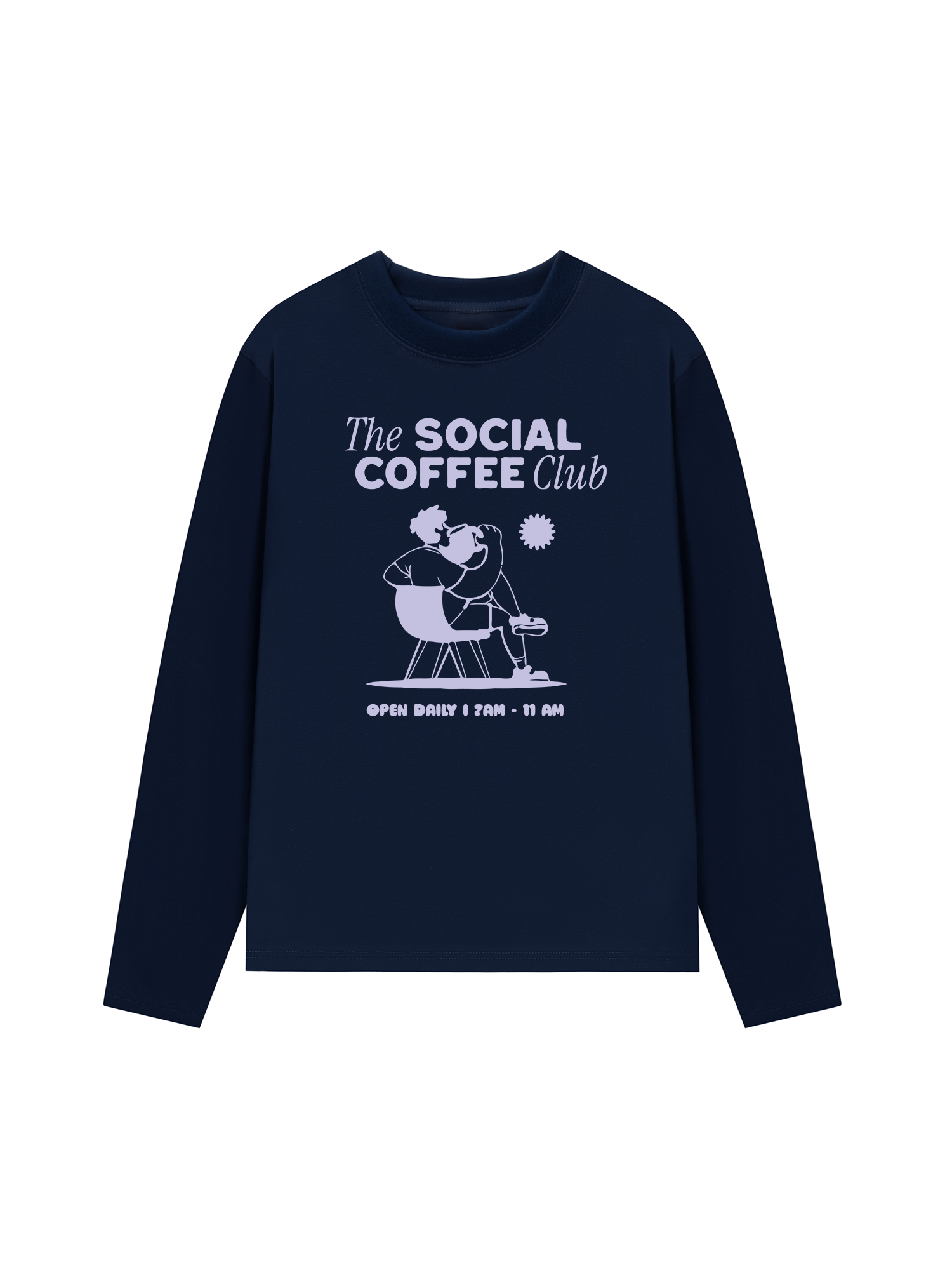 Áo Thun Dài Tay The Social Coffee Club