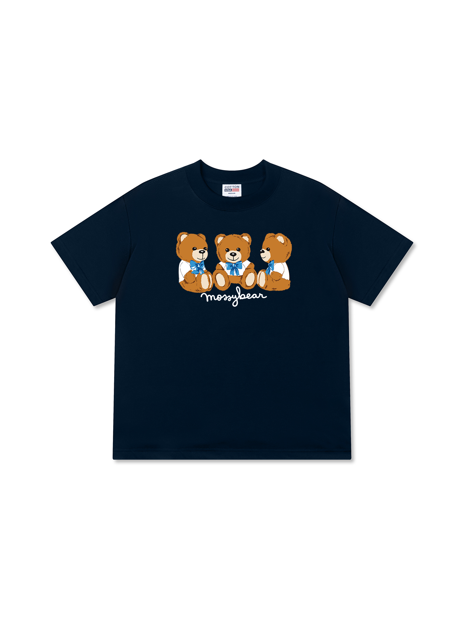 Áo Thun Relaxed Fit Mossy Bear Three Bear