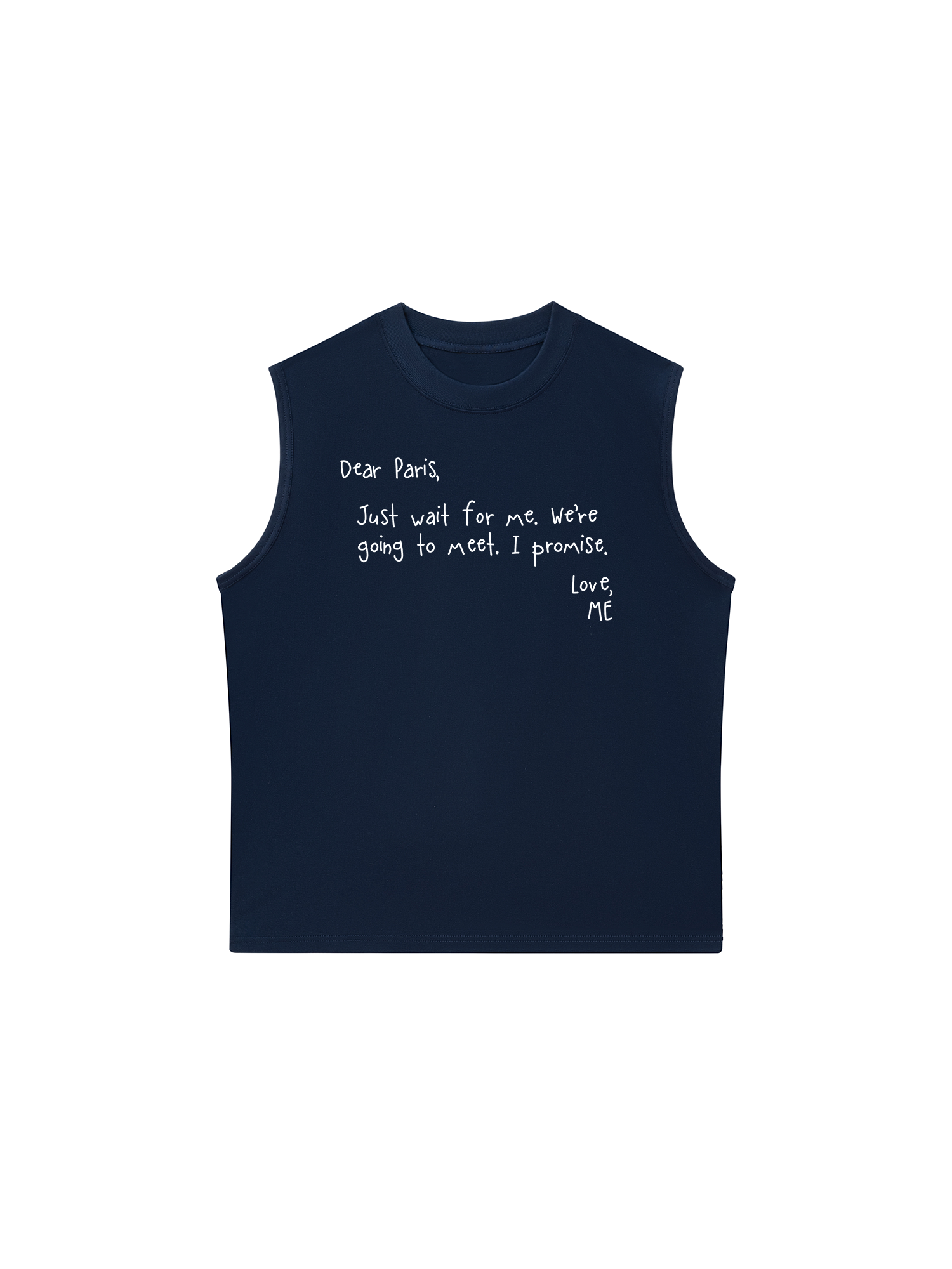 Áo Ba Lỗ Relaxed Fit City Dear Paris