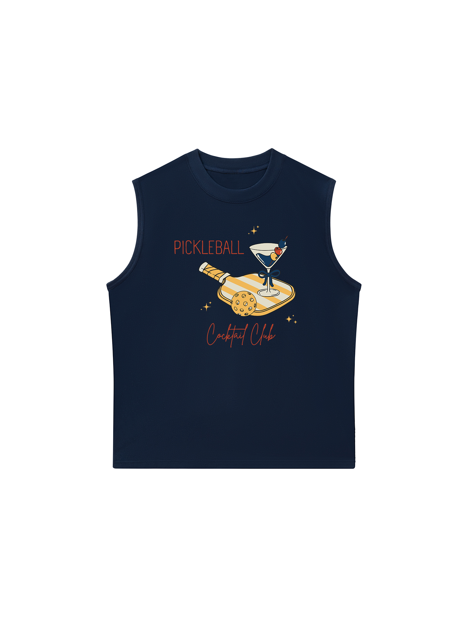 Áo Ba Lỗ Relaxed Fit Pickleball Cocktail Club