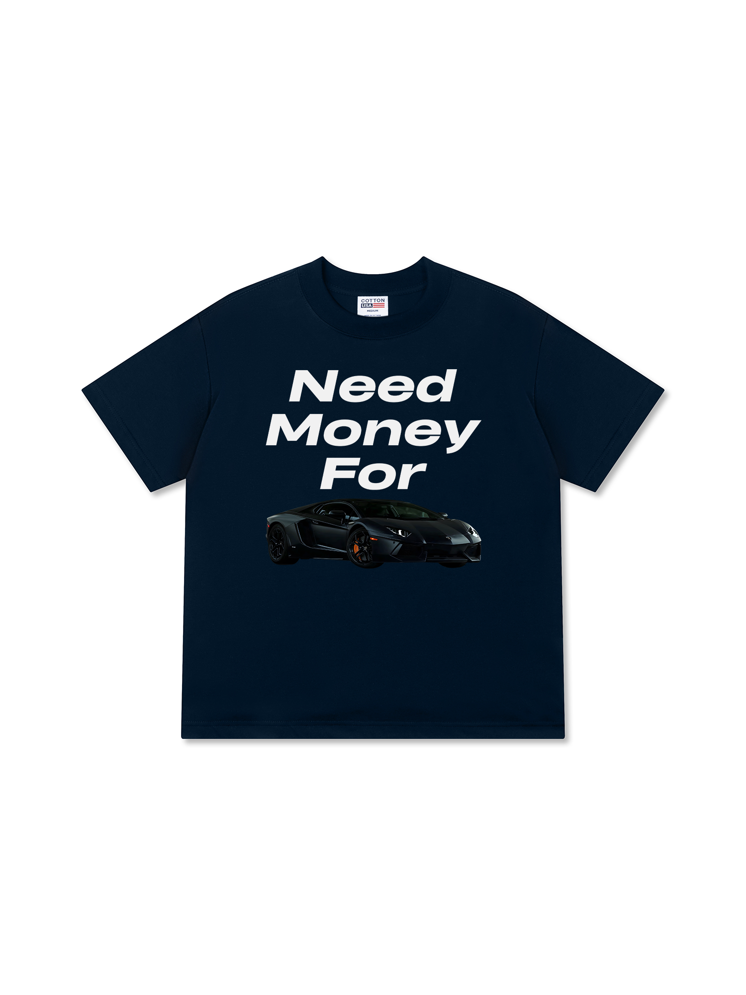 Áo Thun Relaxed Fit Lamborghini Need Money For