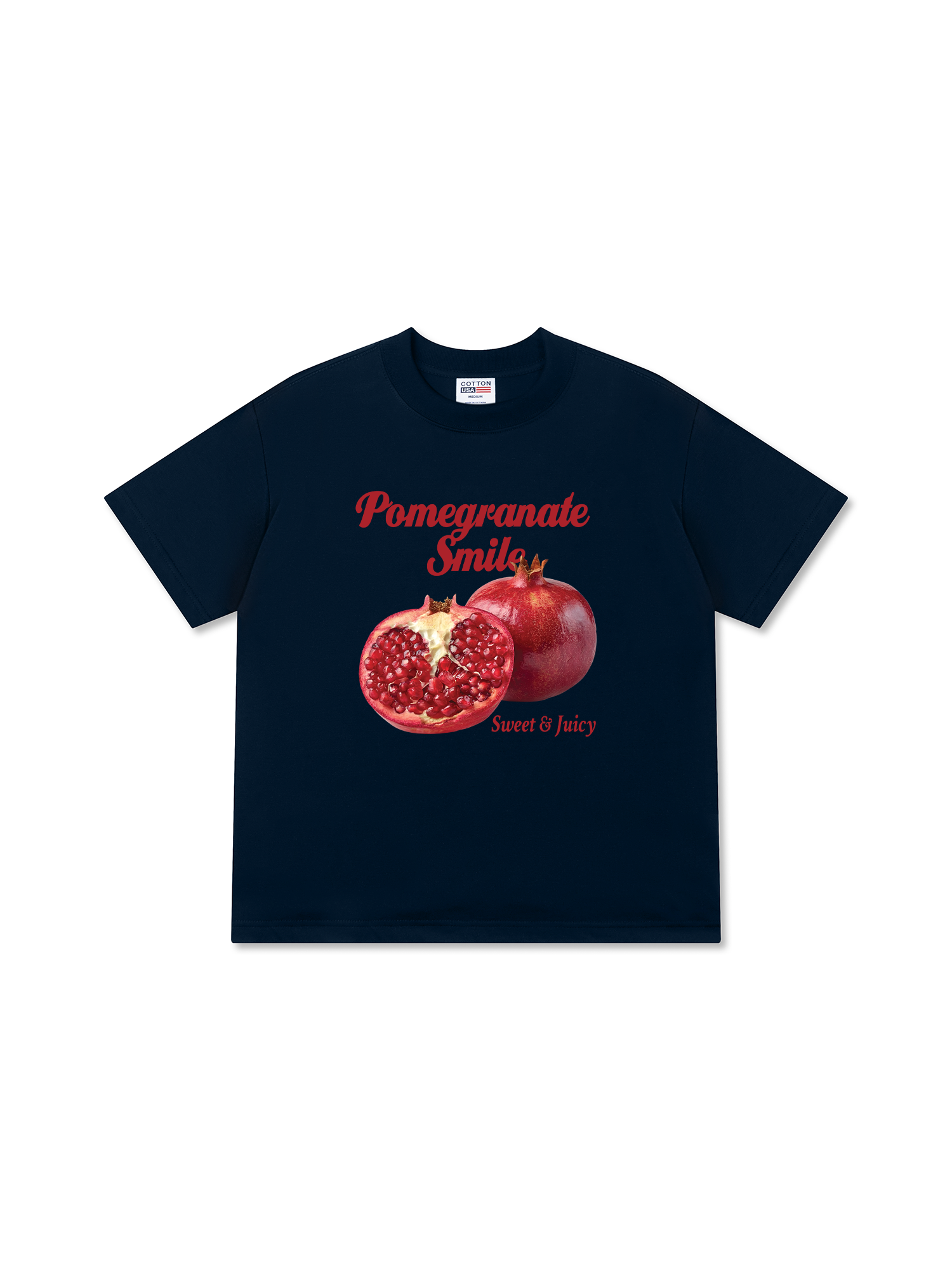 Áo Thun Relaxed Fit Tropical Pomegranate Smile