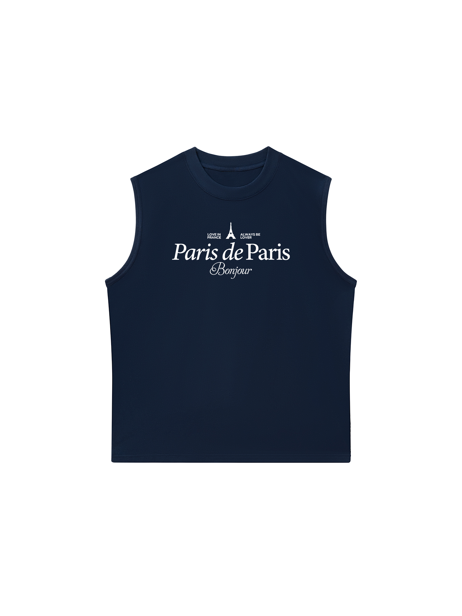 Áo Ba Lỗ Relaxed Fit Paris de Paris