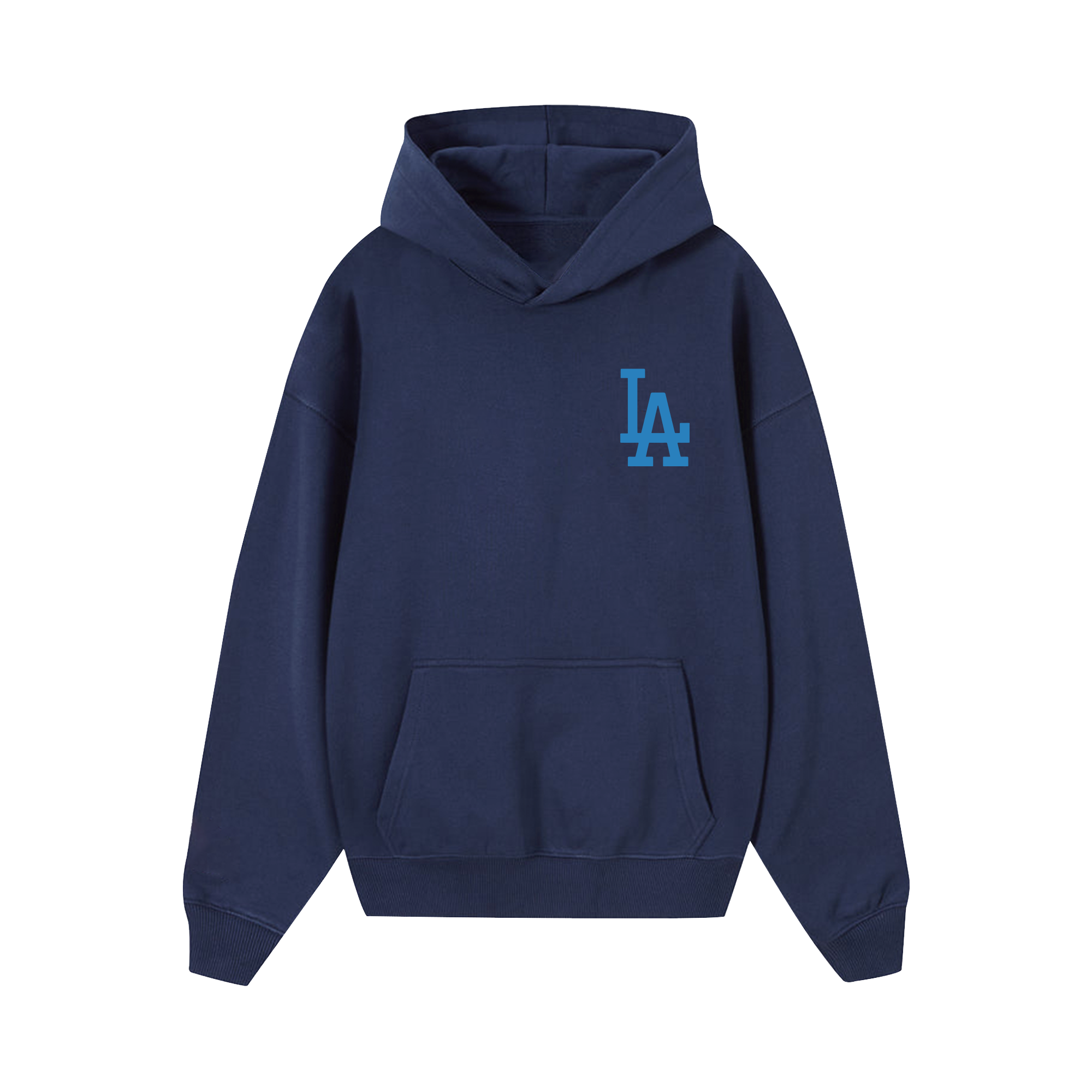 MLB Floral Blue Checkered Hoodie