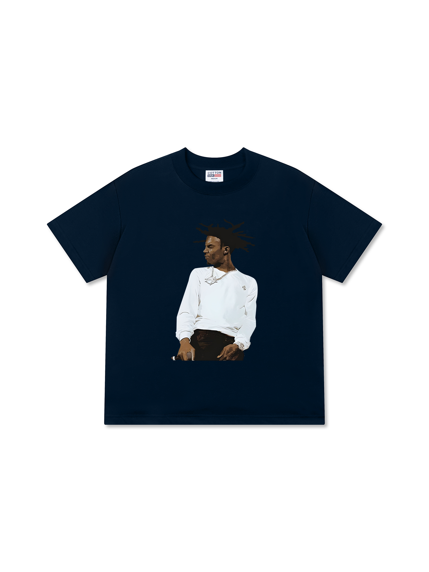 Áo Thun Relaxed Fit Rapper Play Boi