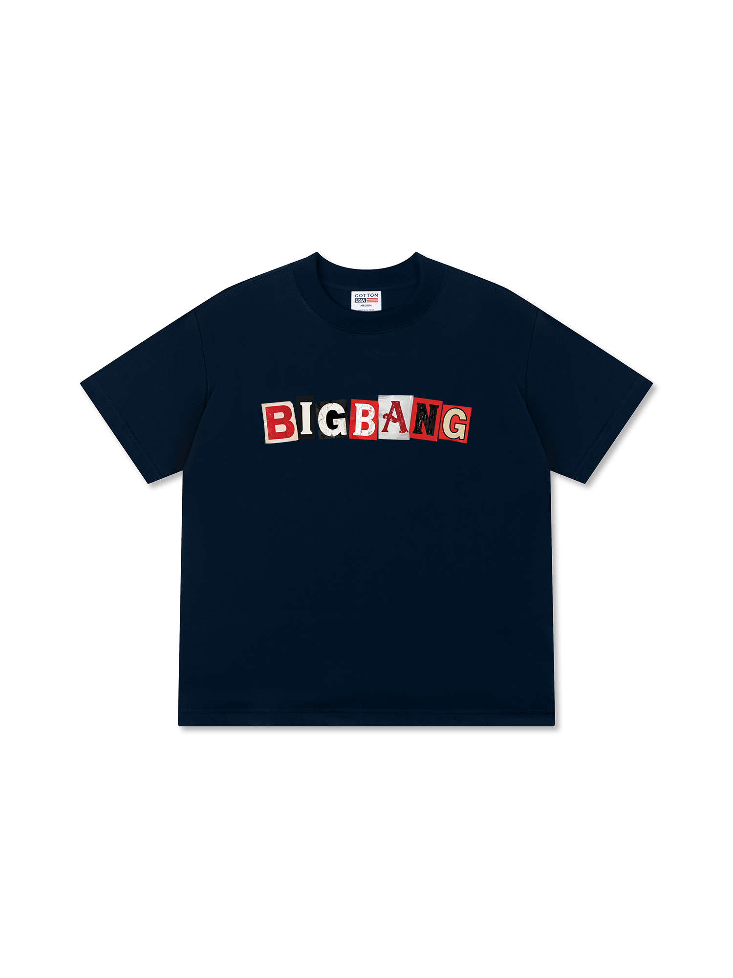 Áo Thun Relaxed Fit Idol Big Bang Futuristic Chrome Graphic Tee