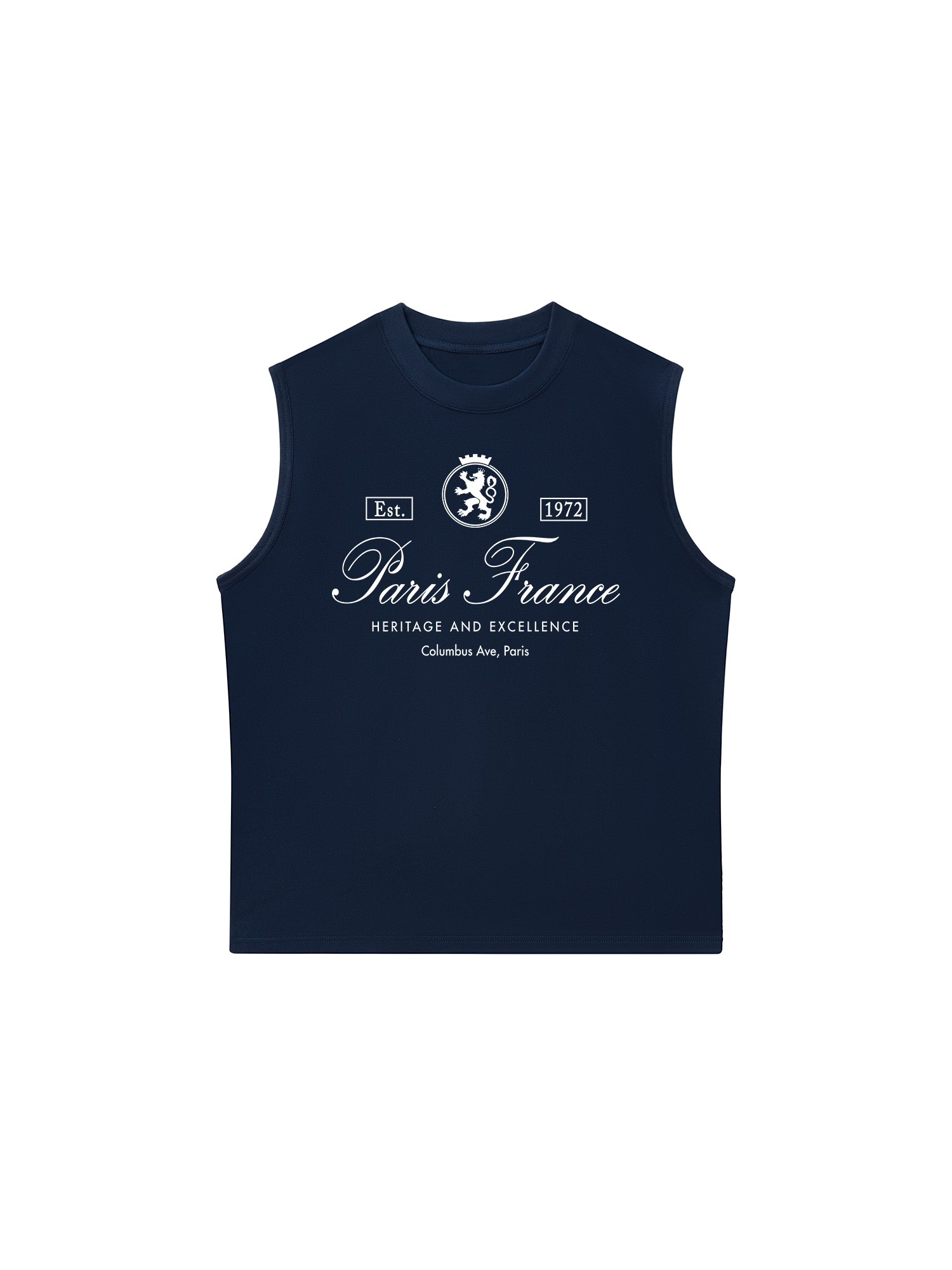 Áo Ba Lỗ Relaxed Fit Vintage Paris France