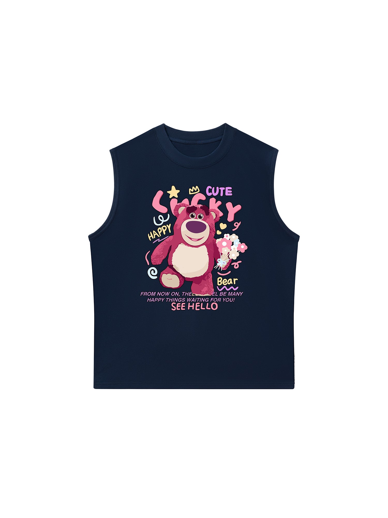 Áo Ba Lỗ Relaxed Fit Lucky Bear