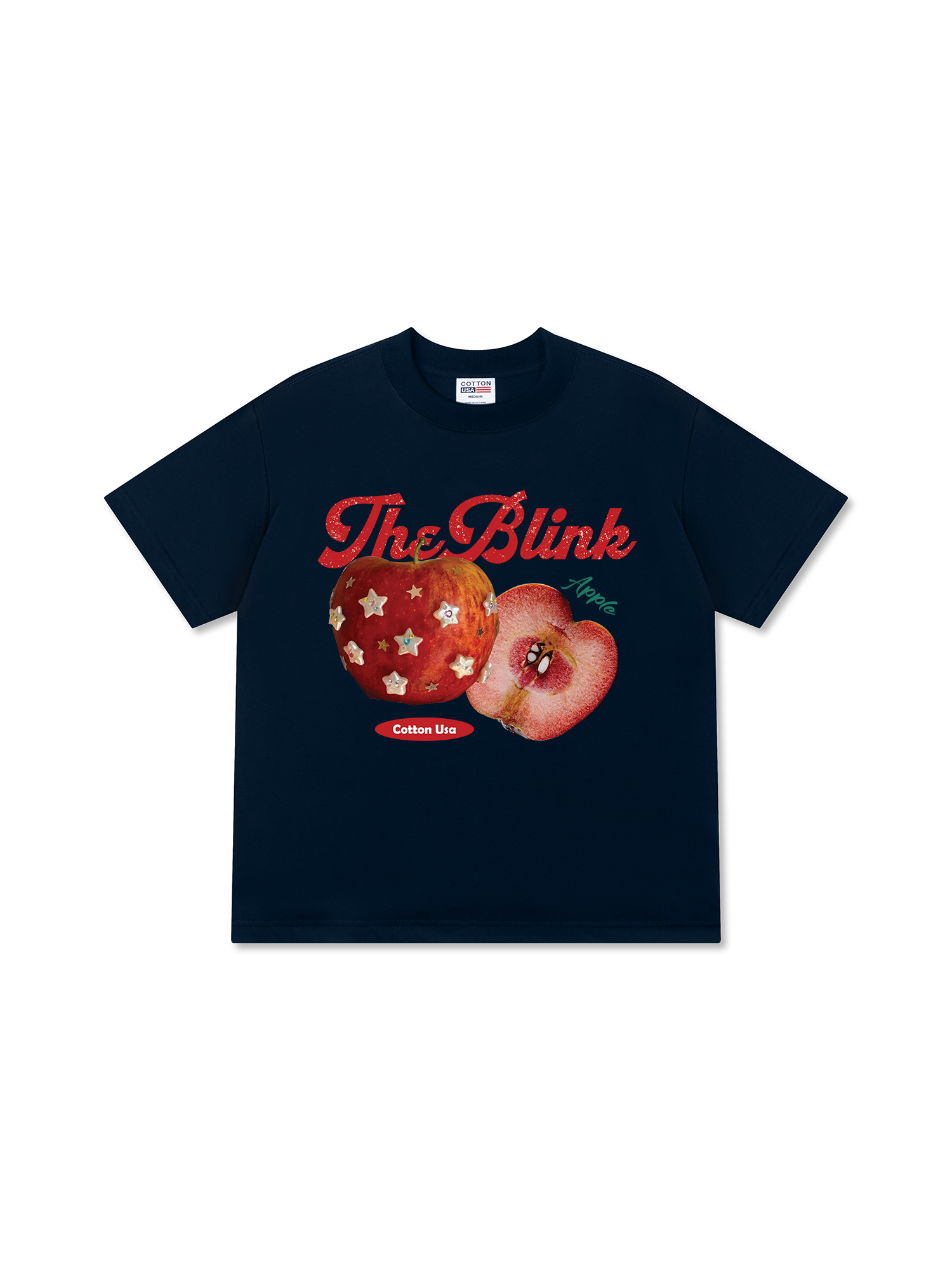Áo Thun Relaxed Fit Bling The Blink Aplle