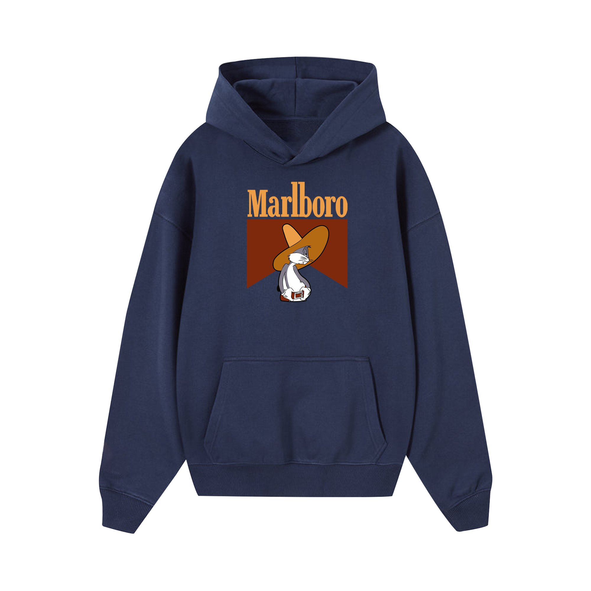 Marlboro Bug Bunny Cowboy Hoodie