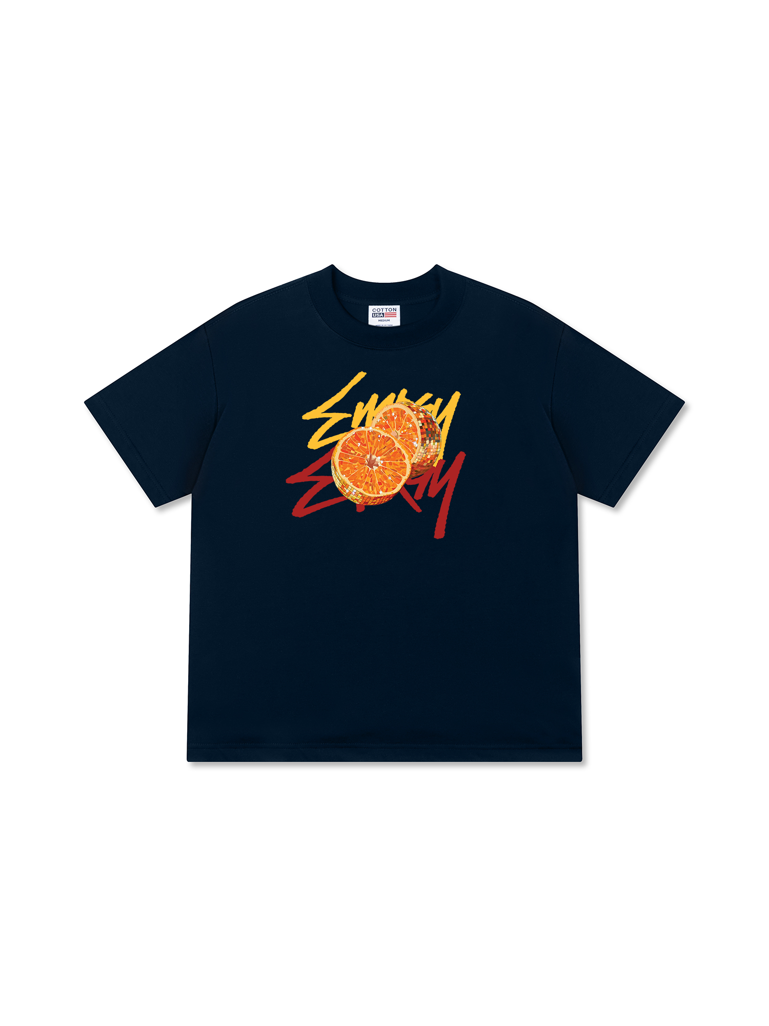 Áo Thun Relaxed Fit Energy Tangerine Dream