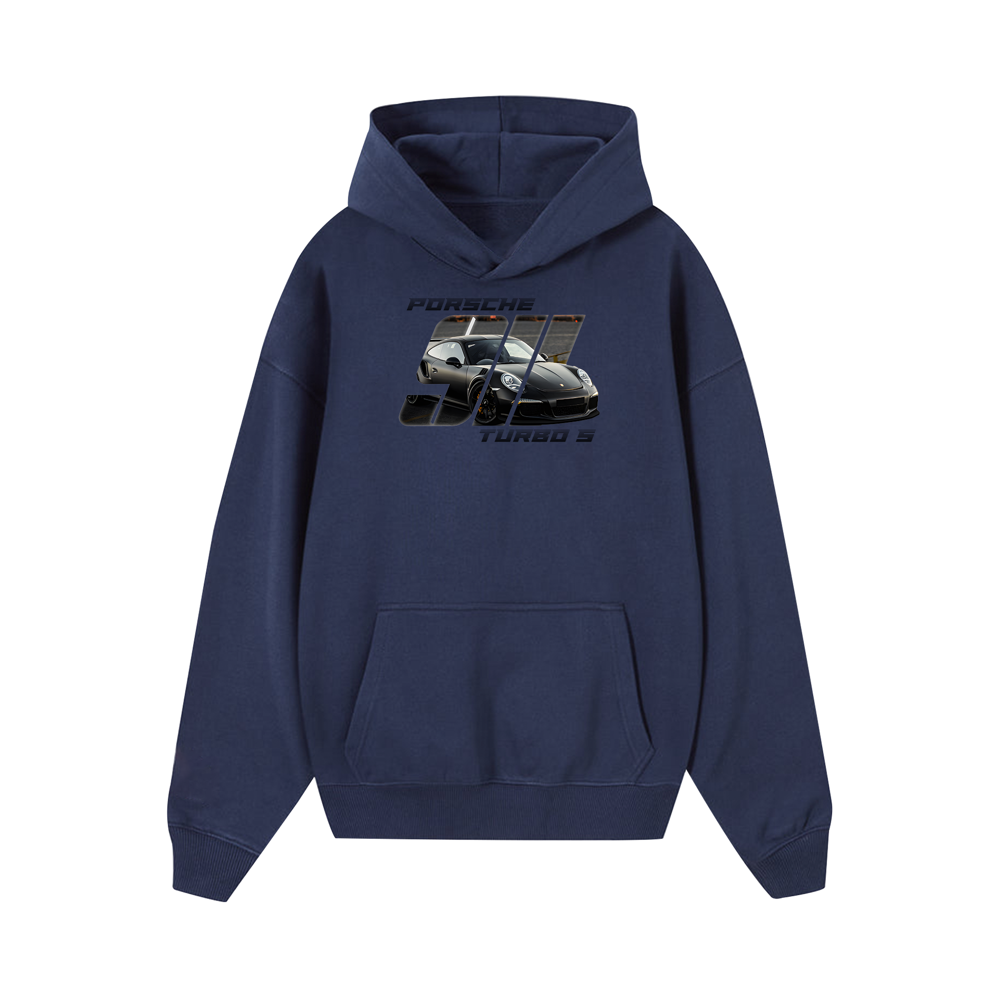 Porsche Silver Turbo S Hoodie