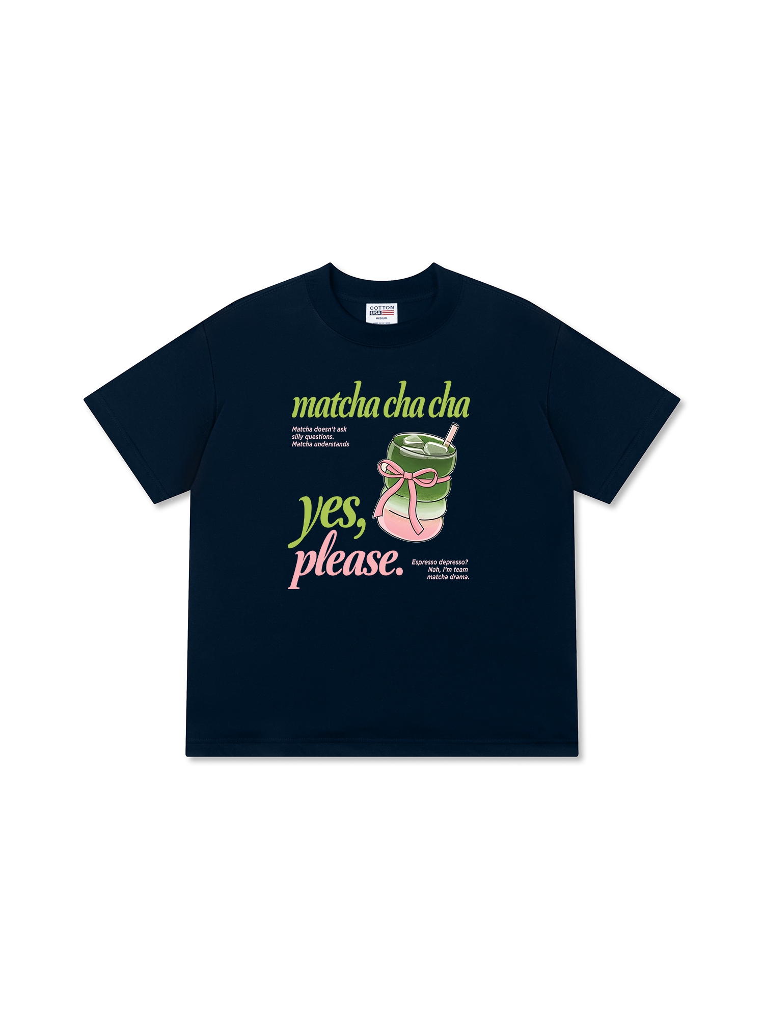 Áo Thun Relaxed Fit Daily Cup Matcha Understand