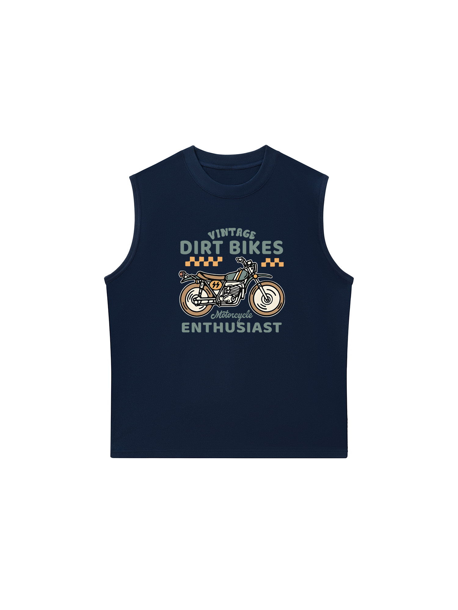 Áo Ba Lỗ Relaxed Fit Vintage Dirt Bike