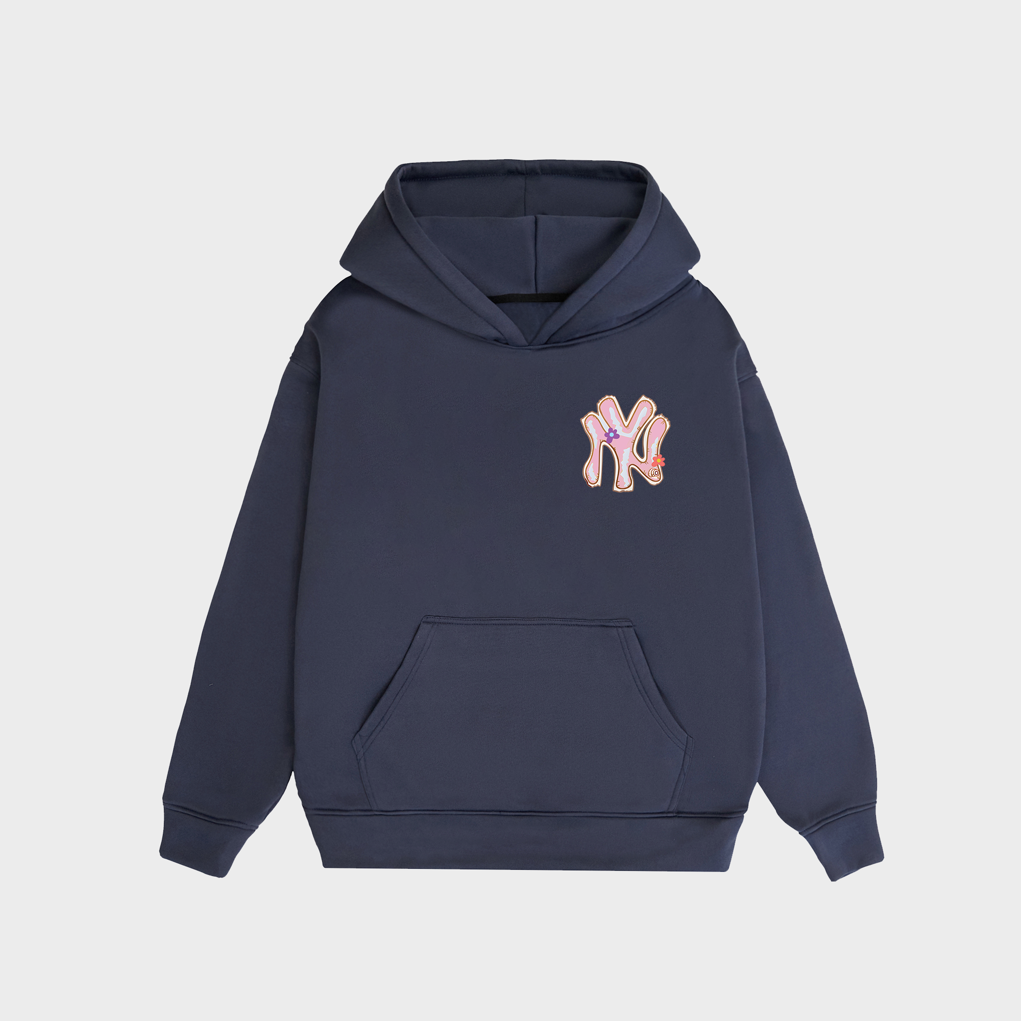 MLB Floral New York Yankees Cute Flower Hoodie