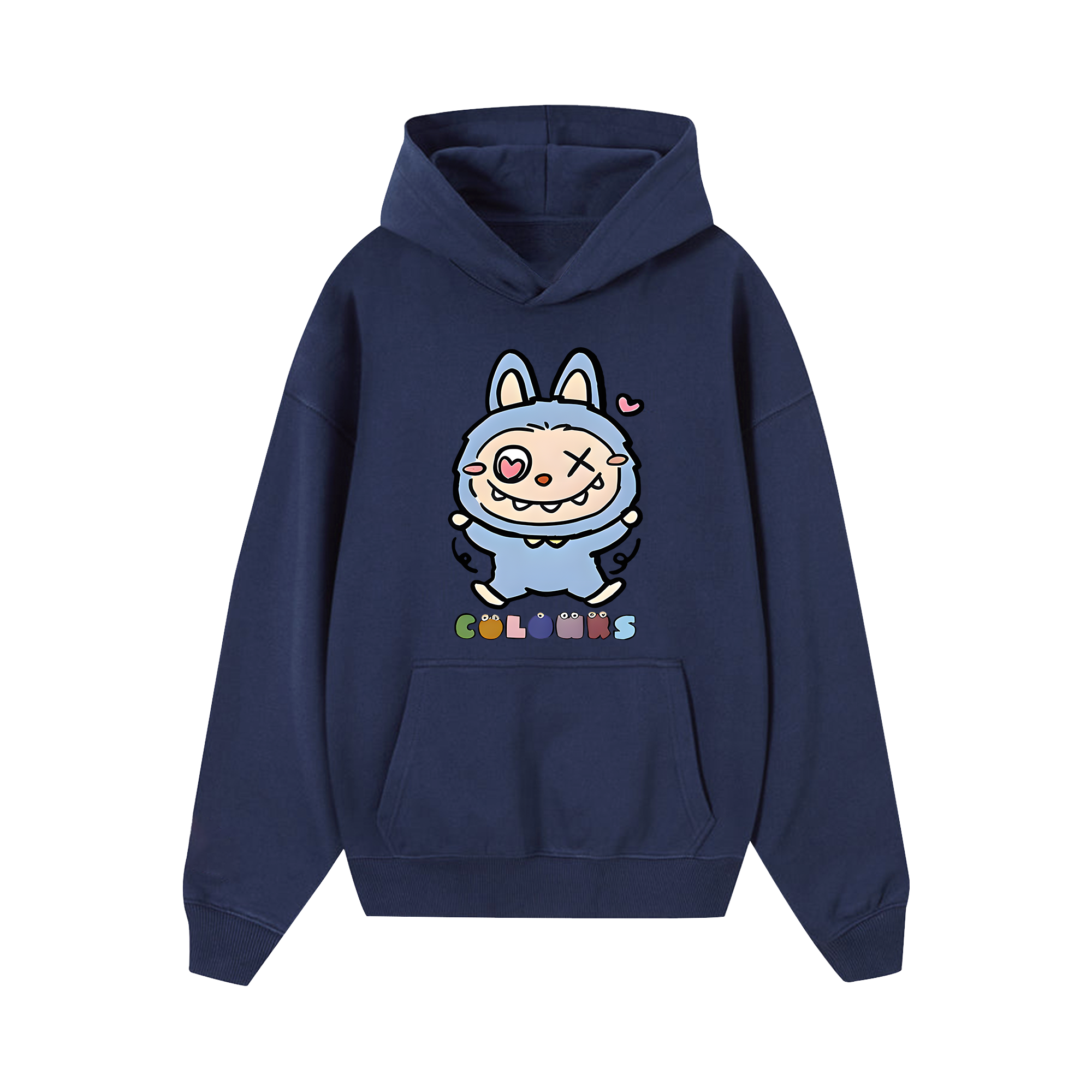 Labubu Cuite Blue Hoodie