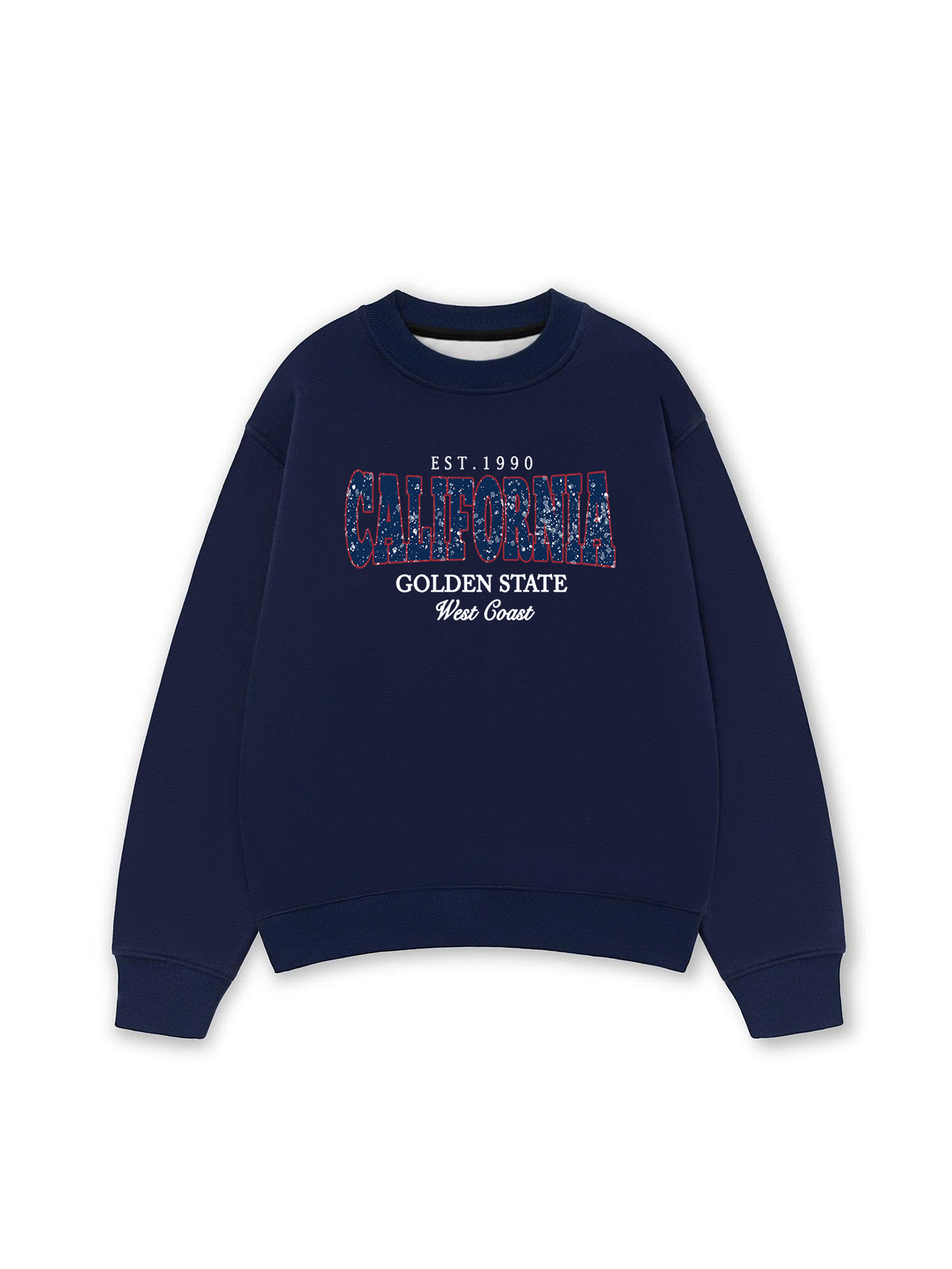 Áo Sweater Nỉ Hai Da California West Coast