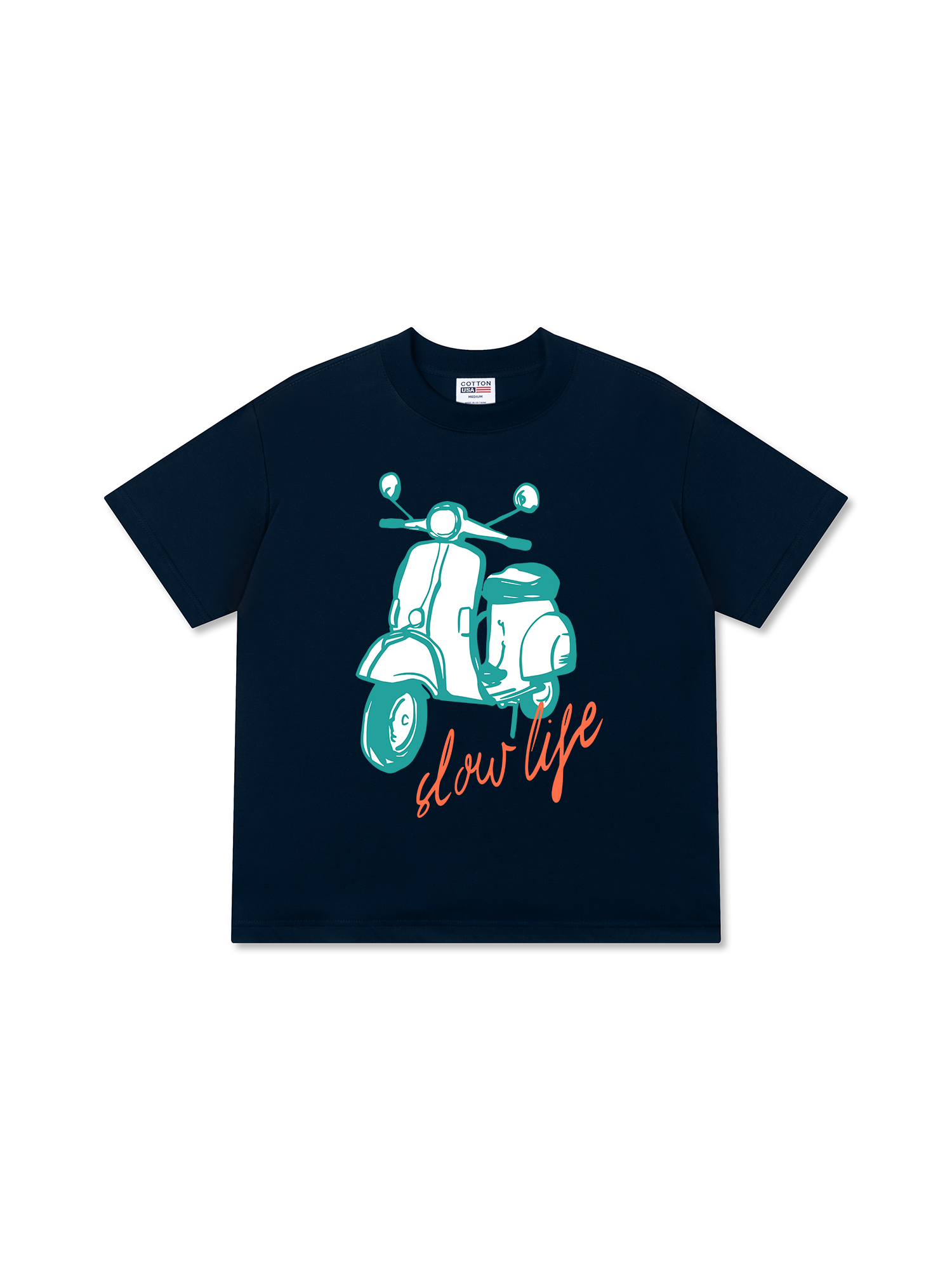 Áo Thun Relaxed Fit Slow Life