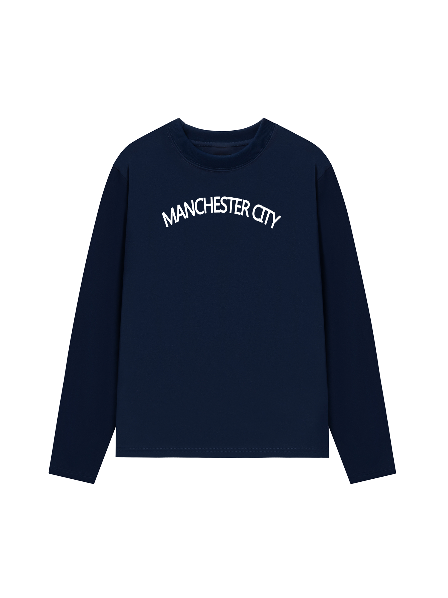 Áo Thun Dài Tay Vintage Manchester City Blue