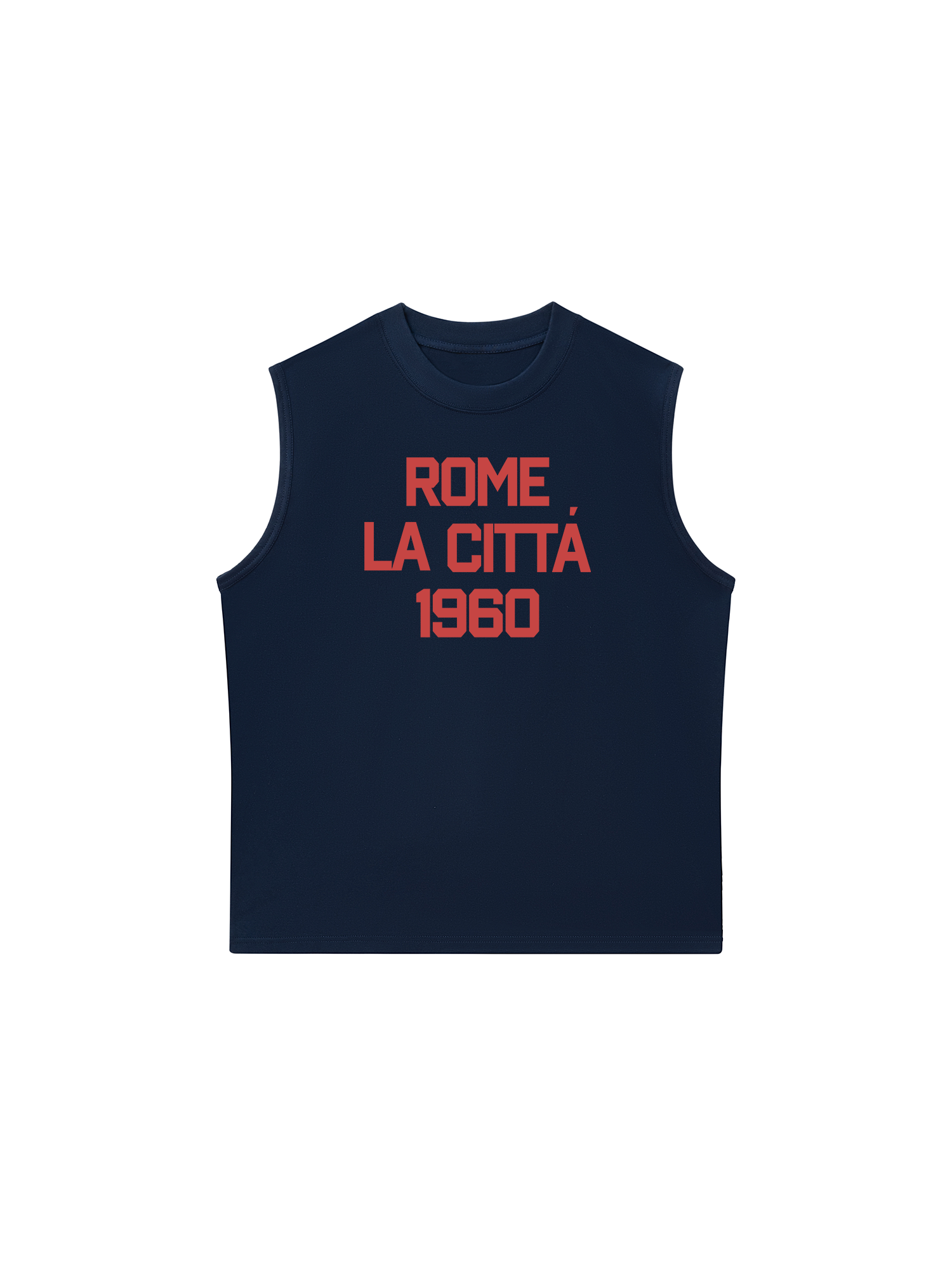 Áo Ba Lỗ Relaxed Fit Rome La Citta
