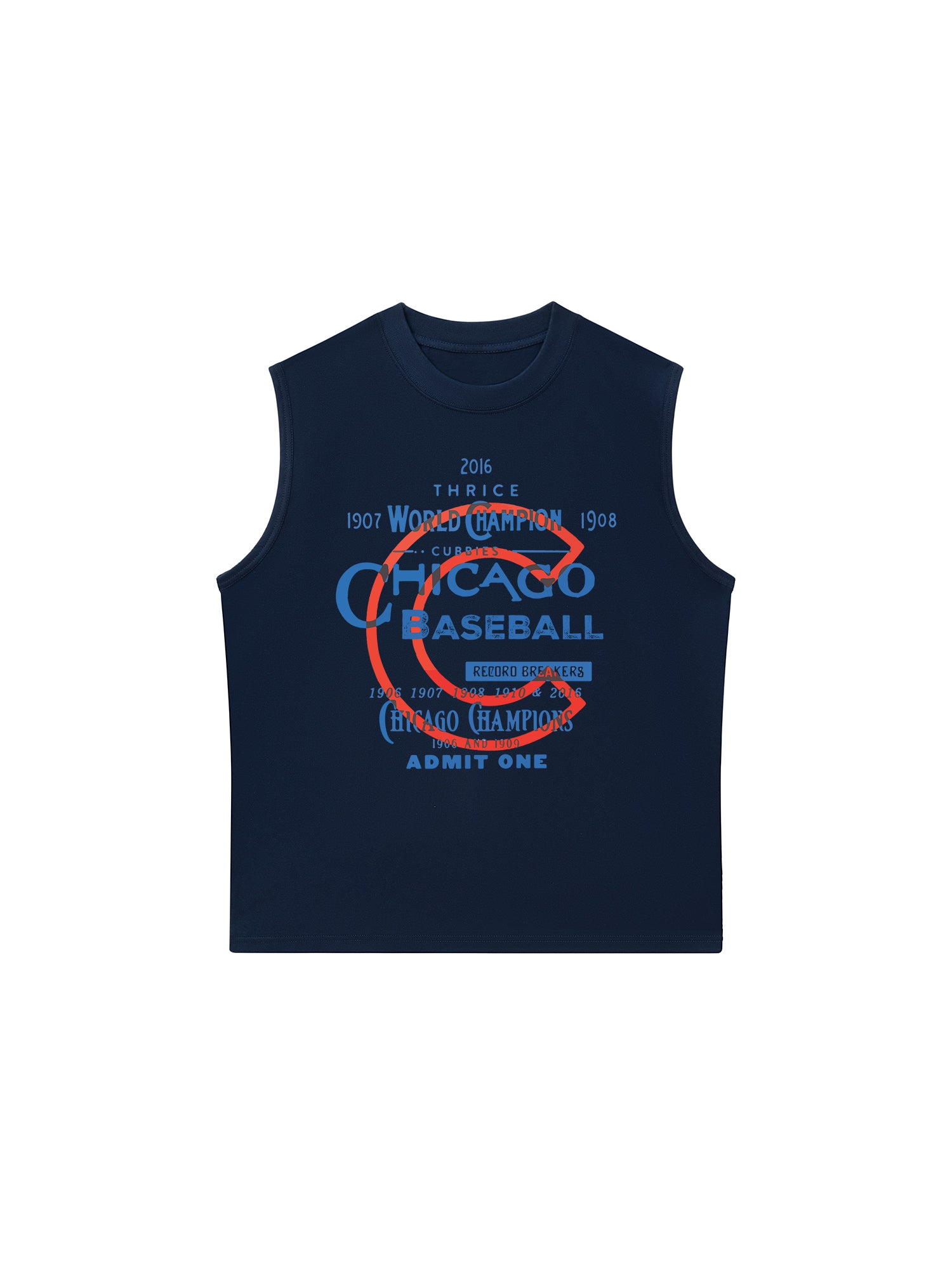 Áo Ba Lỗ Relaxed Fit Chicago Cubs