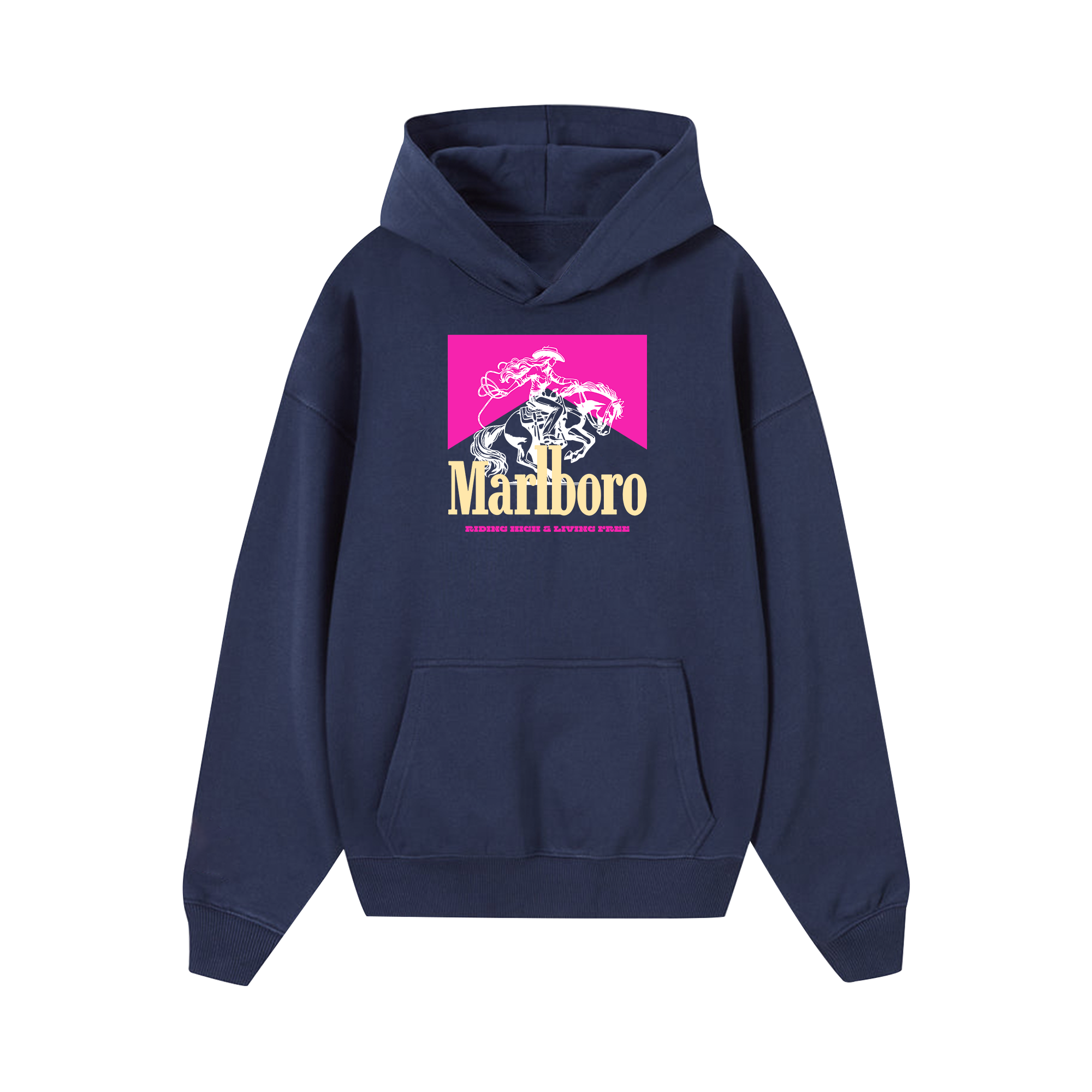 Marlboro Riding High & Living Free Hoodie