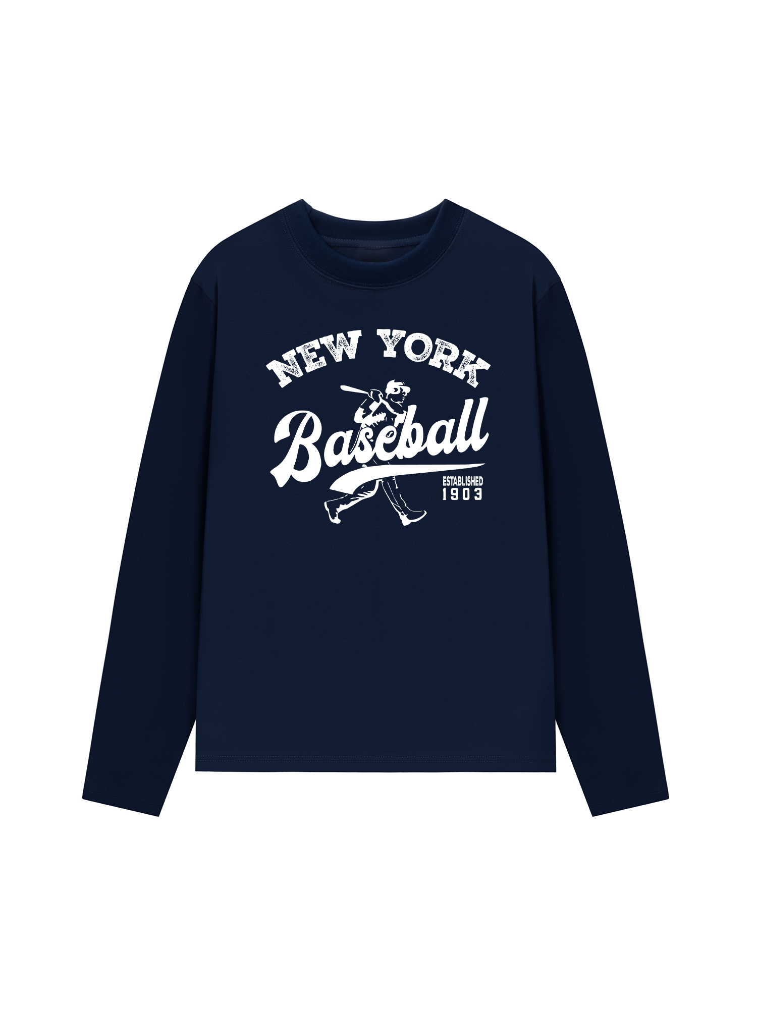 Áo Thun Dài Tay Baseball NewYork