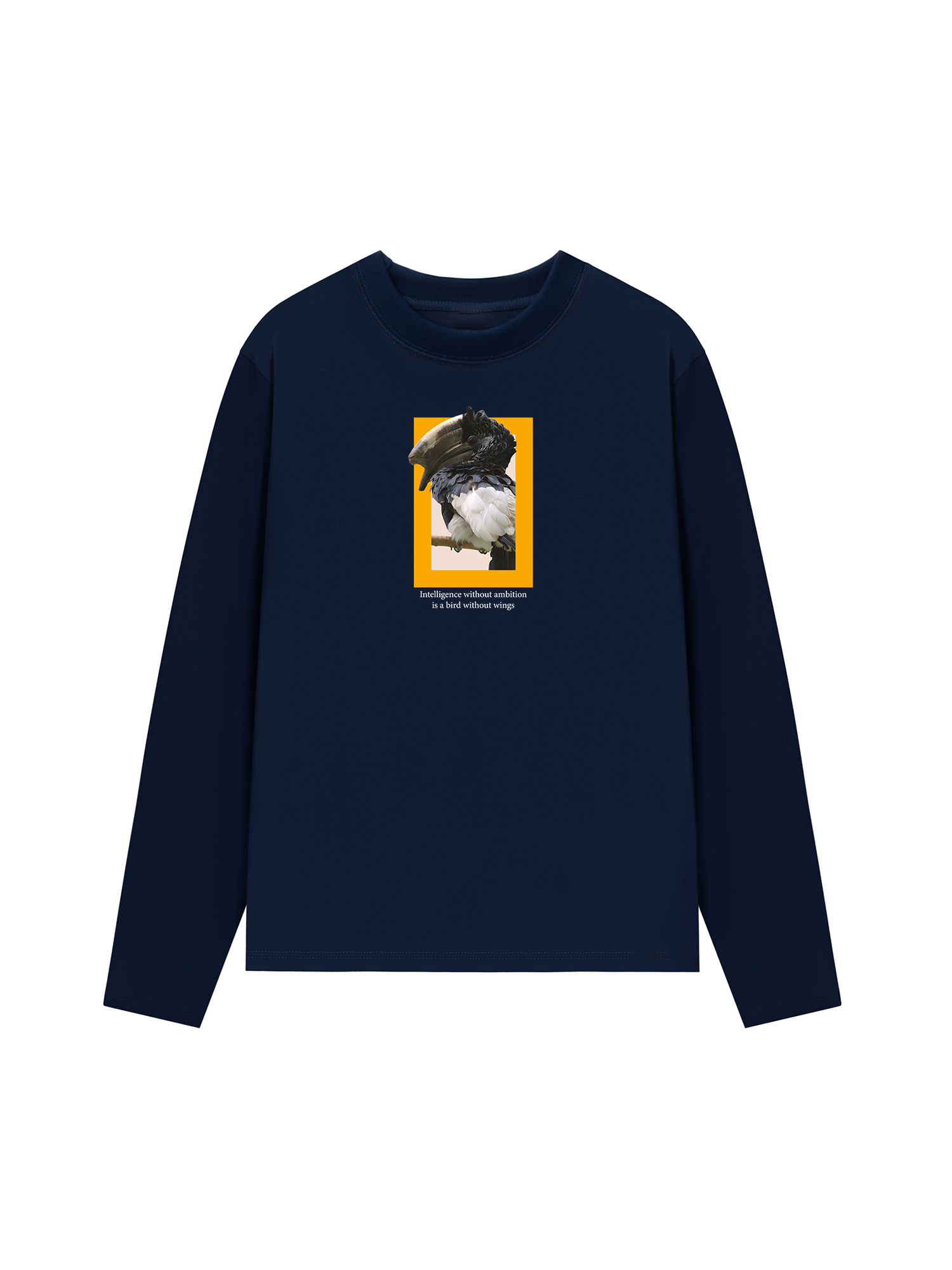 Áo Thun Dài Tay Wild Life Intelligence With Ambition