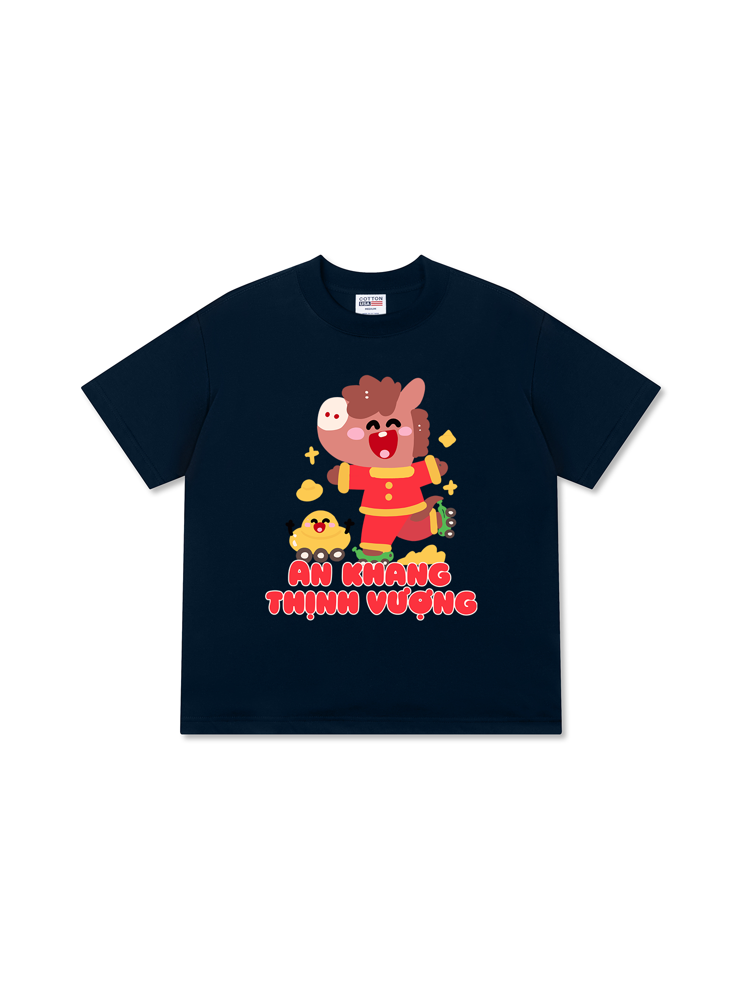 Áo Thun Relaxed Fit An Khang Thịnh Vượng