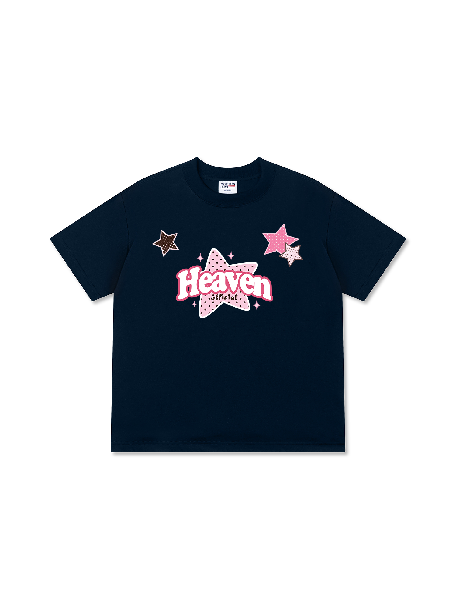 Áo Thun Relaxed Fit Dotty Mood Heaven Star Club