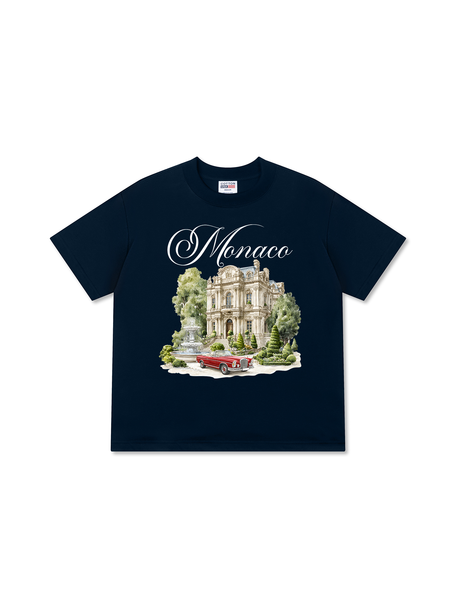 Áo Thun Relaxed Fit Monaco Mansion