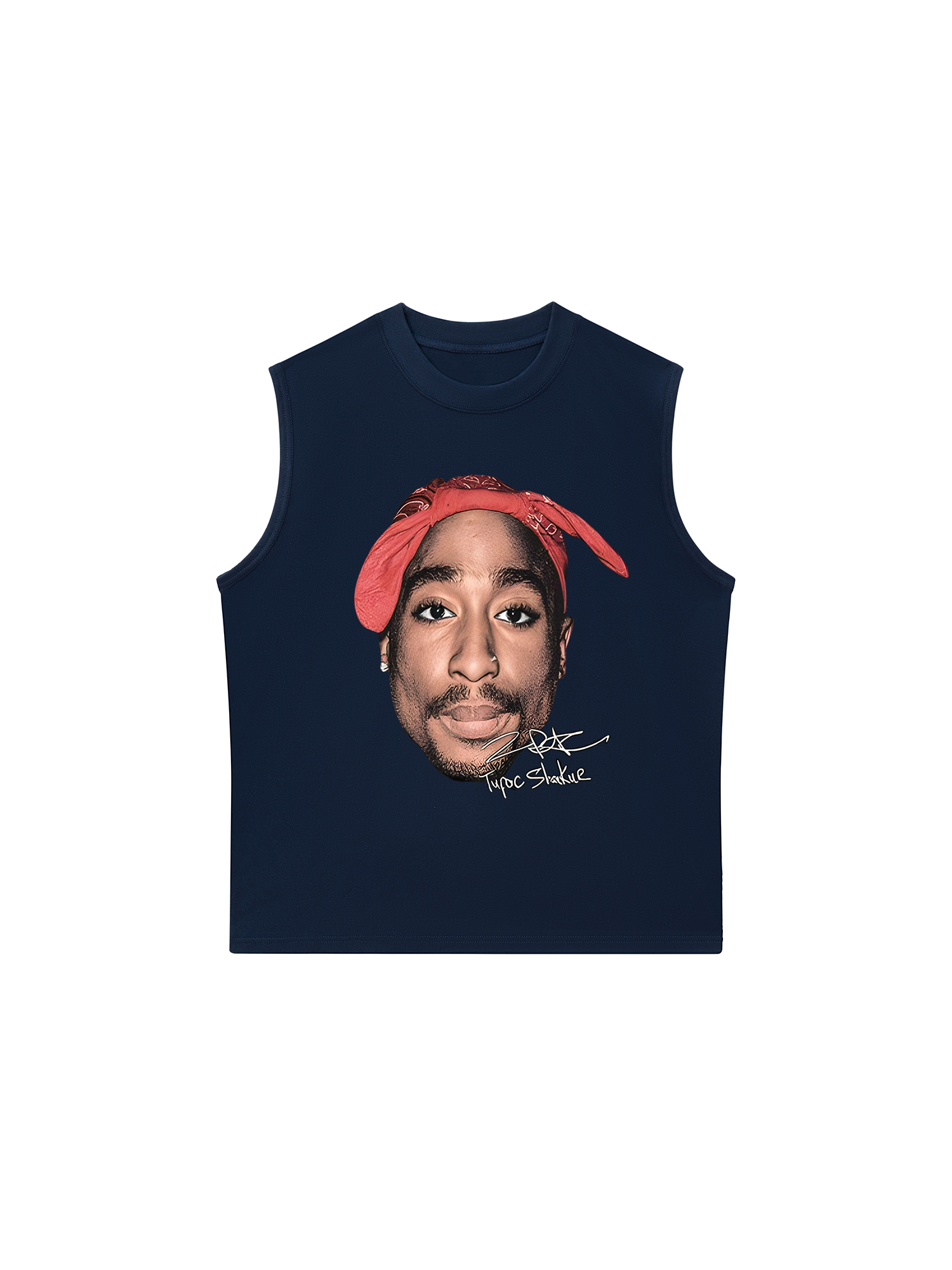 Áo Ba Lỗ Relaxed Fit Rapper 2Pac All Eyes On Me