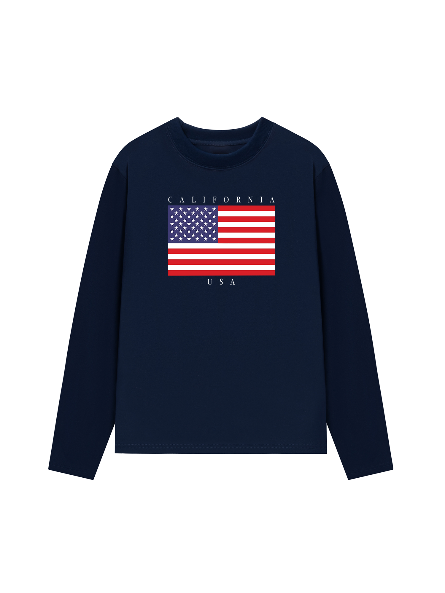 Áo Thun Dài Tay USA California Basic Style