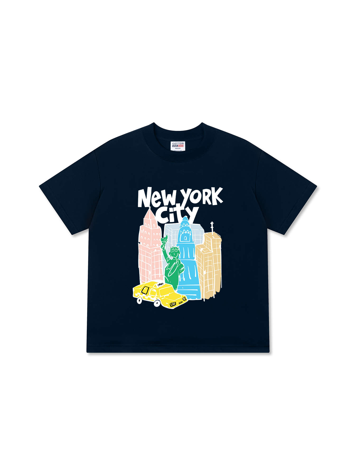 Áo Thun Relaxed Fit City New York Art