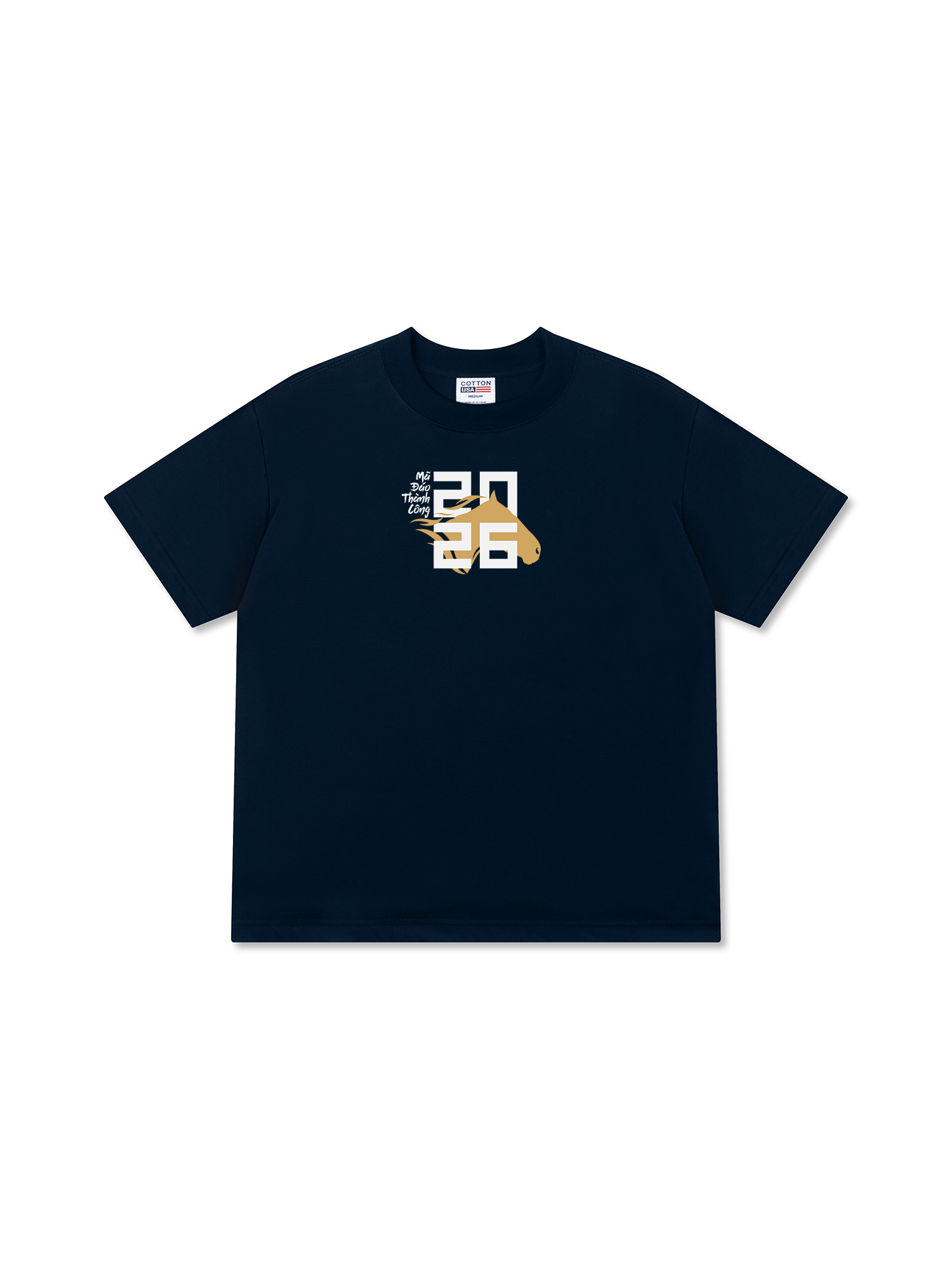 Áo Thun Relaxed Fit Phi Nước Đại