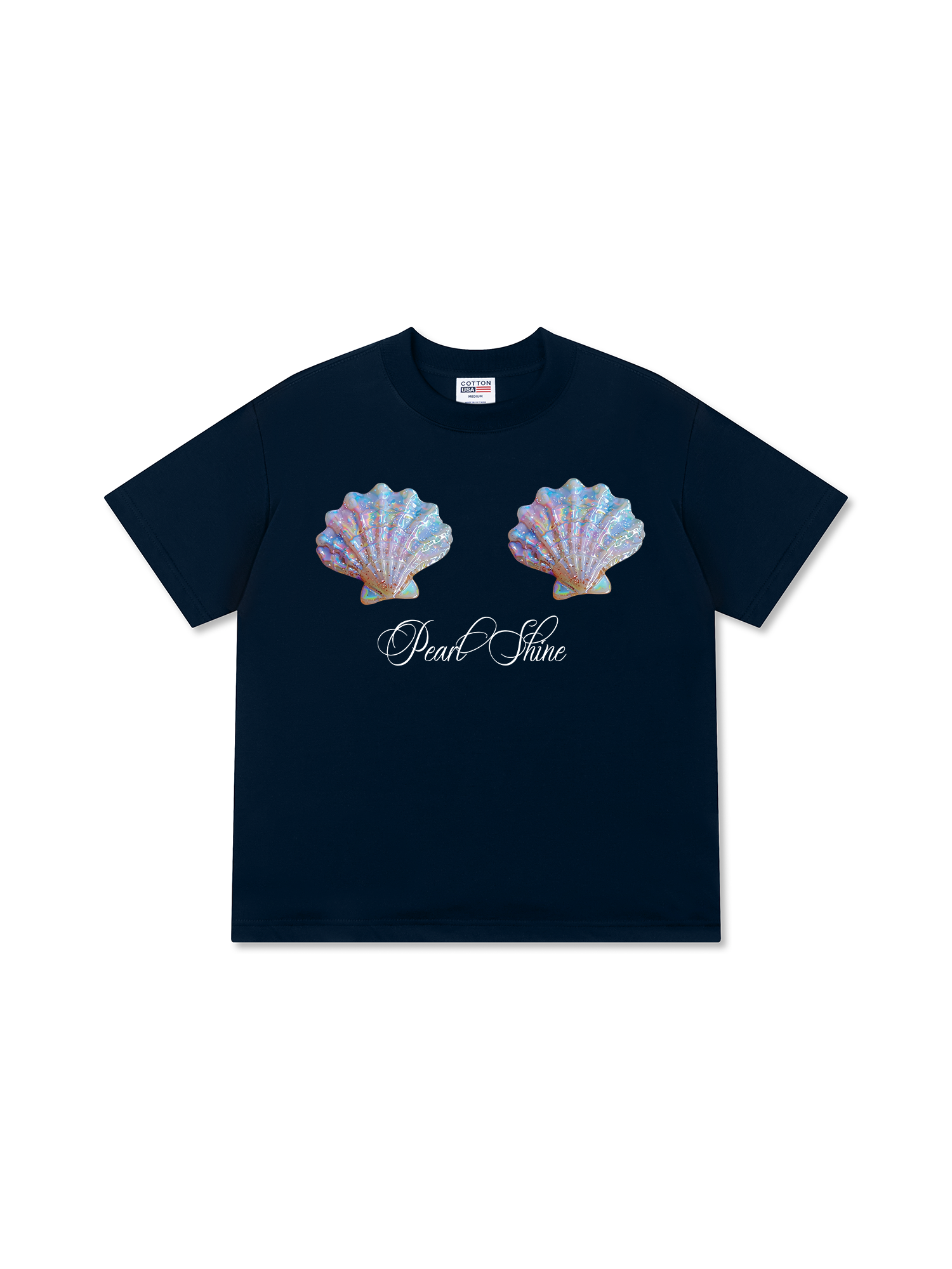 Áo Thun Relaxed Fit Bling Peal Shine
