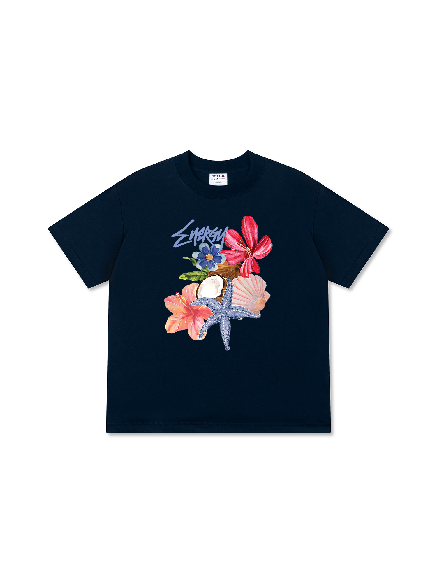 Áo Thun Relaxed Fit Energy Sea Breeze