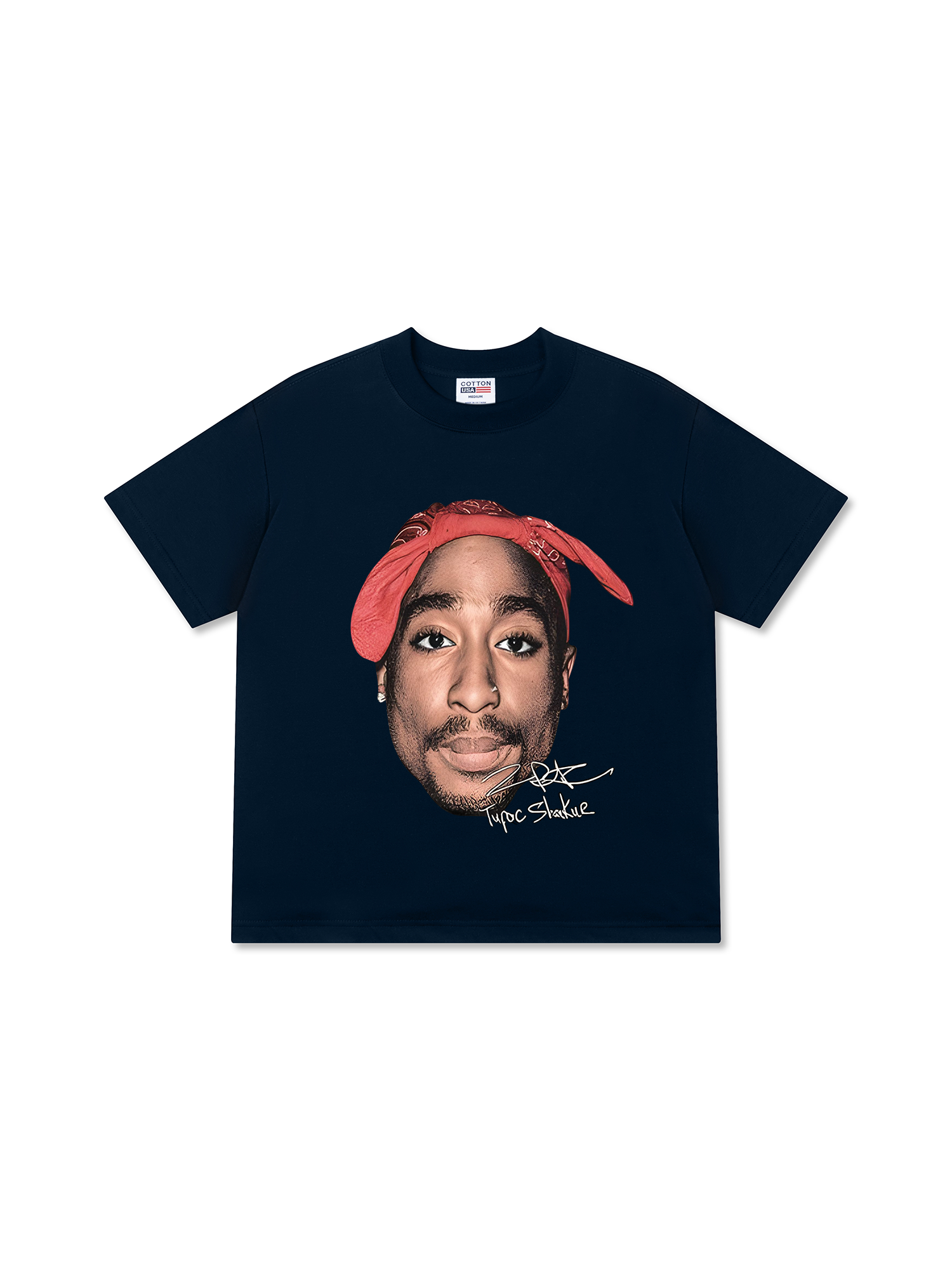 Áo Thun Relaxed Fit Rapper 2Pac All Eyes On Me