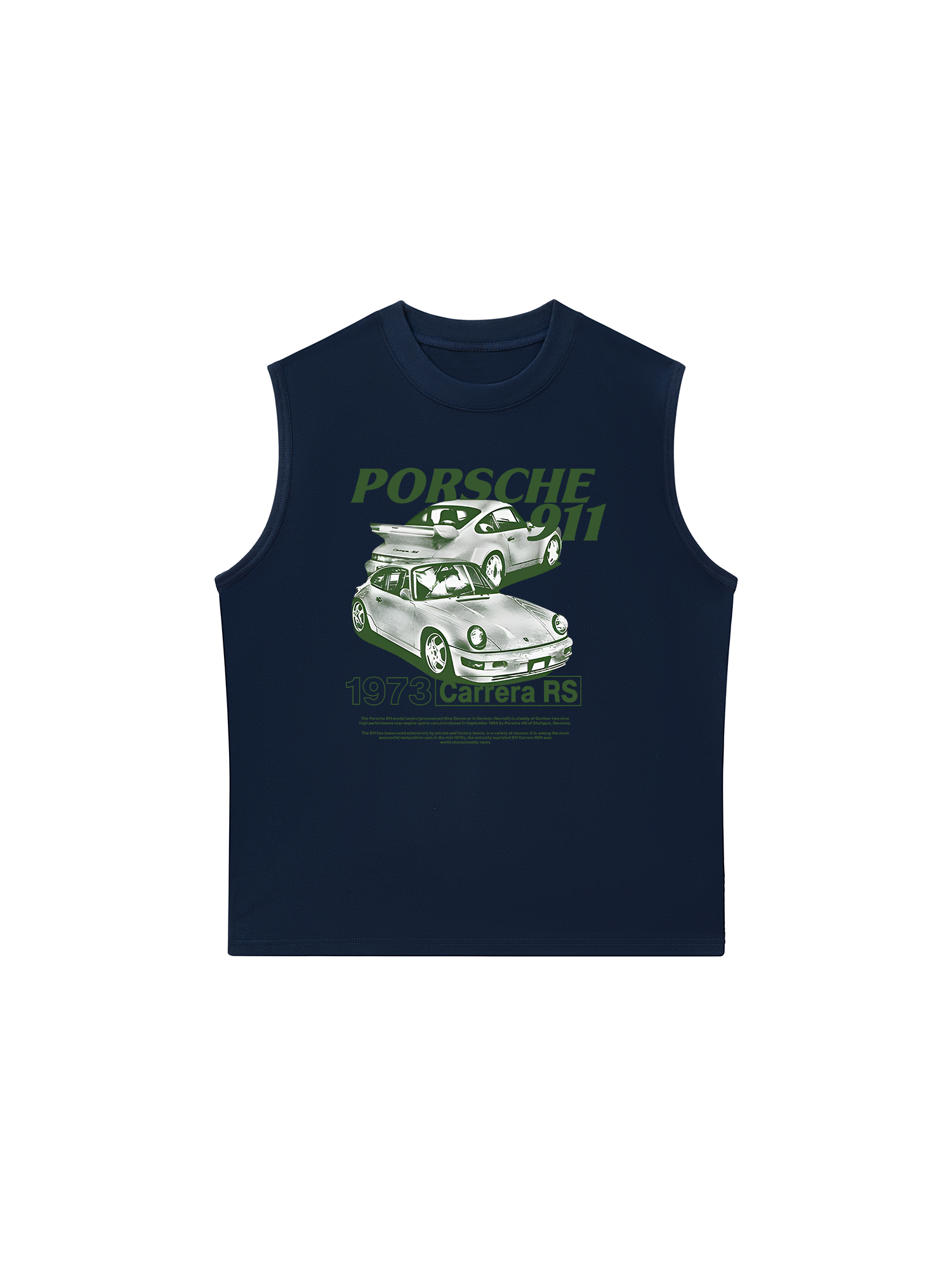 Áo Ba Lỗ Relaxed Fit Porsche 1973 Carrera RS